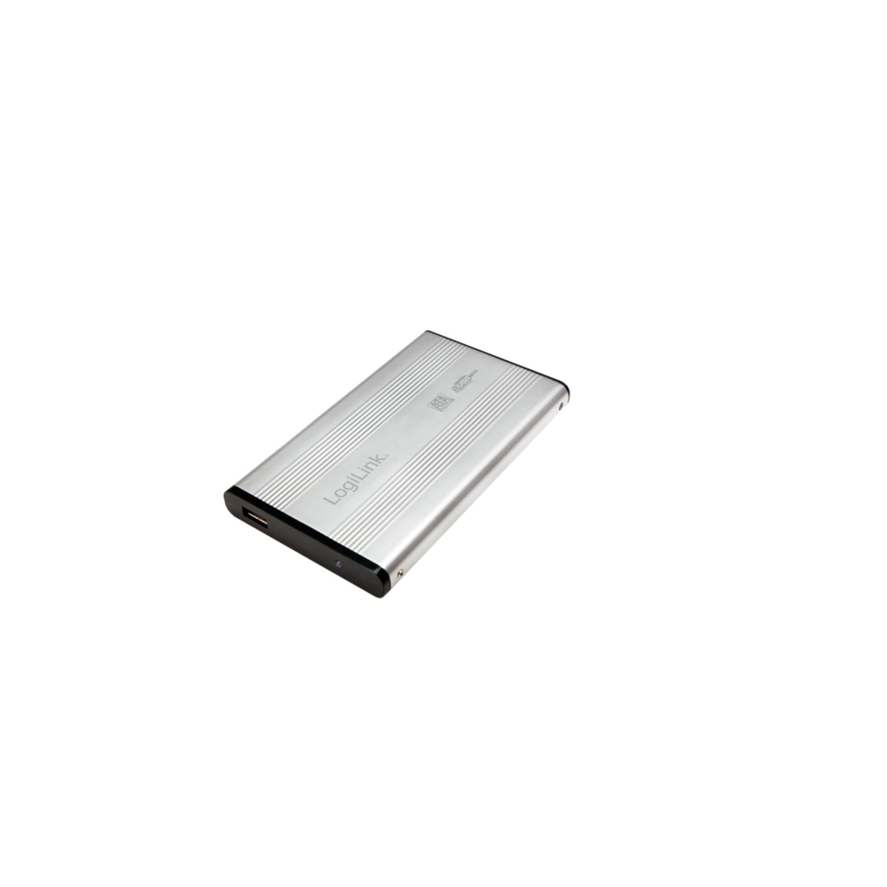 LogiLink HDD-Festplatte »USB 2.0 Gehäuse für 2,5 Zoll SATA HDD«, 2,5 Zoll, Anschluss USB 2.0