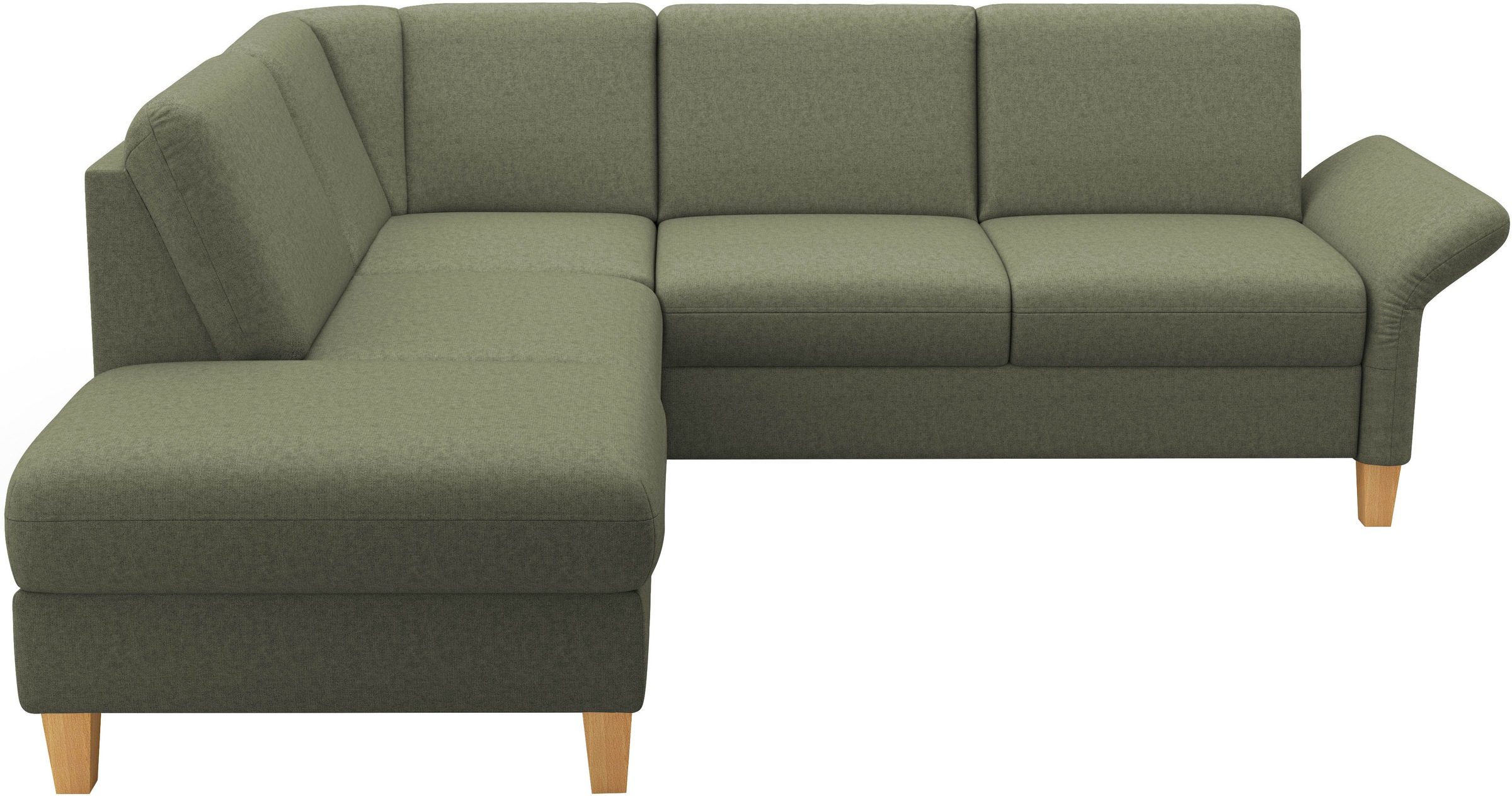 Home affaire Ecksofa »Rochelle, L-Form«, wahlweise mit Armteilverstellung, Bettfunktion und Bettkasten