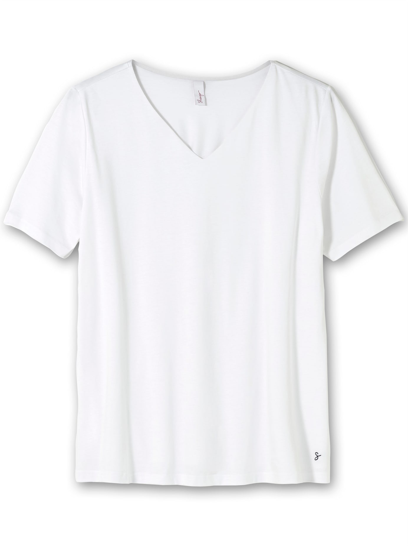 Sheego Kurzarmshirt »T-Shirt« 1 Stk.