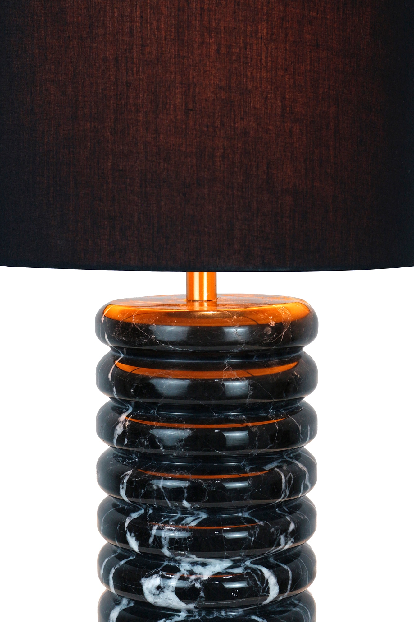 SalesFever Tischleuchte »Marmor« E27 1 Stk. mit Marmor-Standfuß