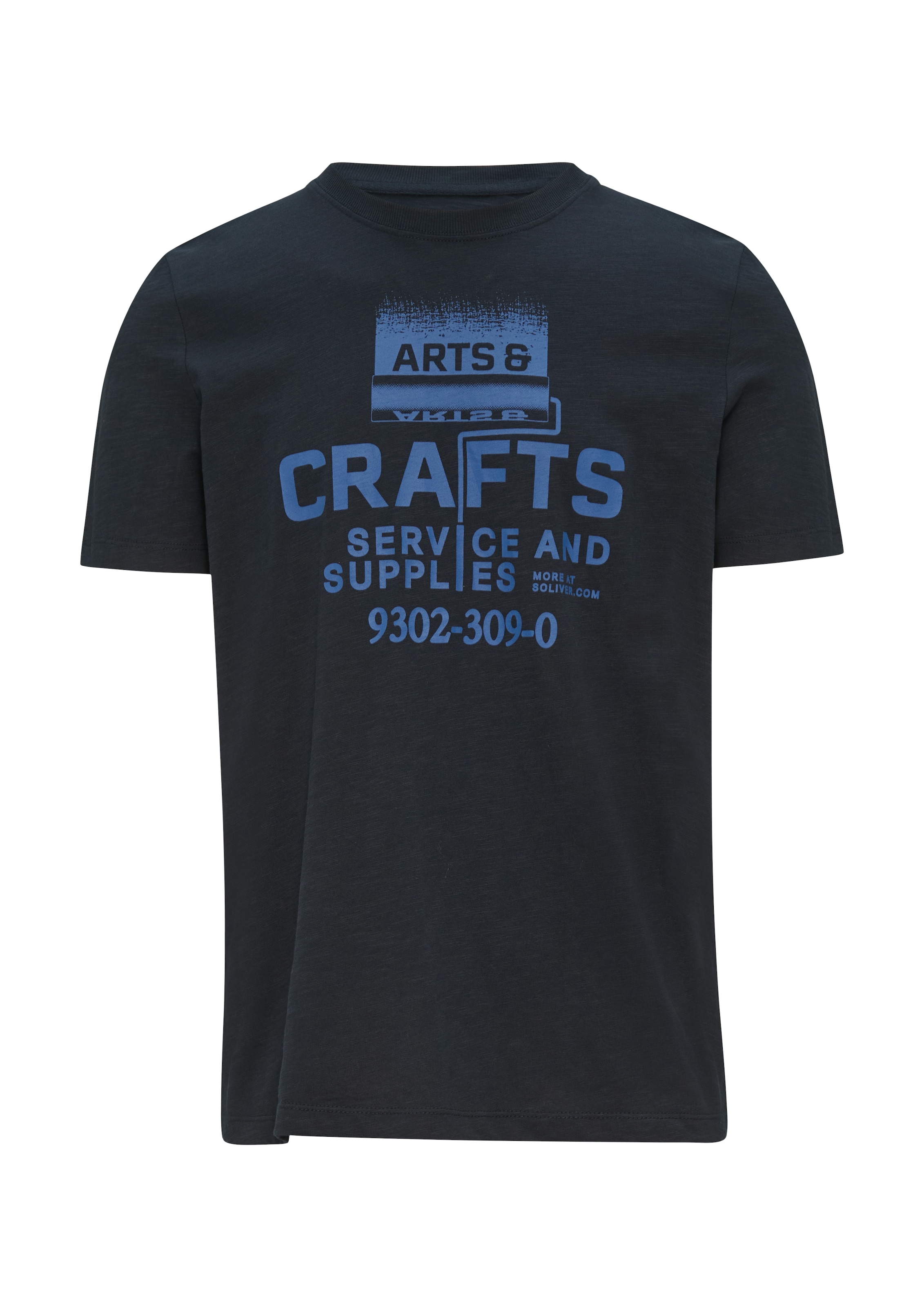 s.Oliver Rundhalsshirt, mit Frontprint