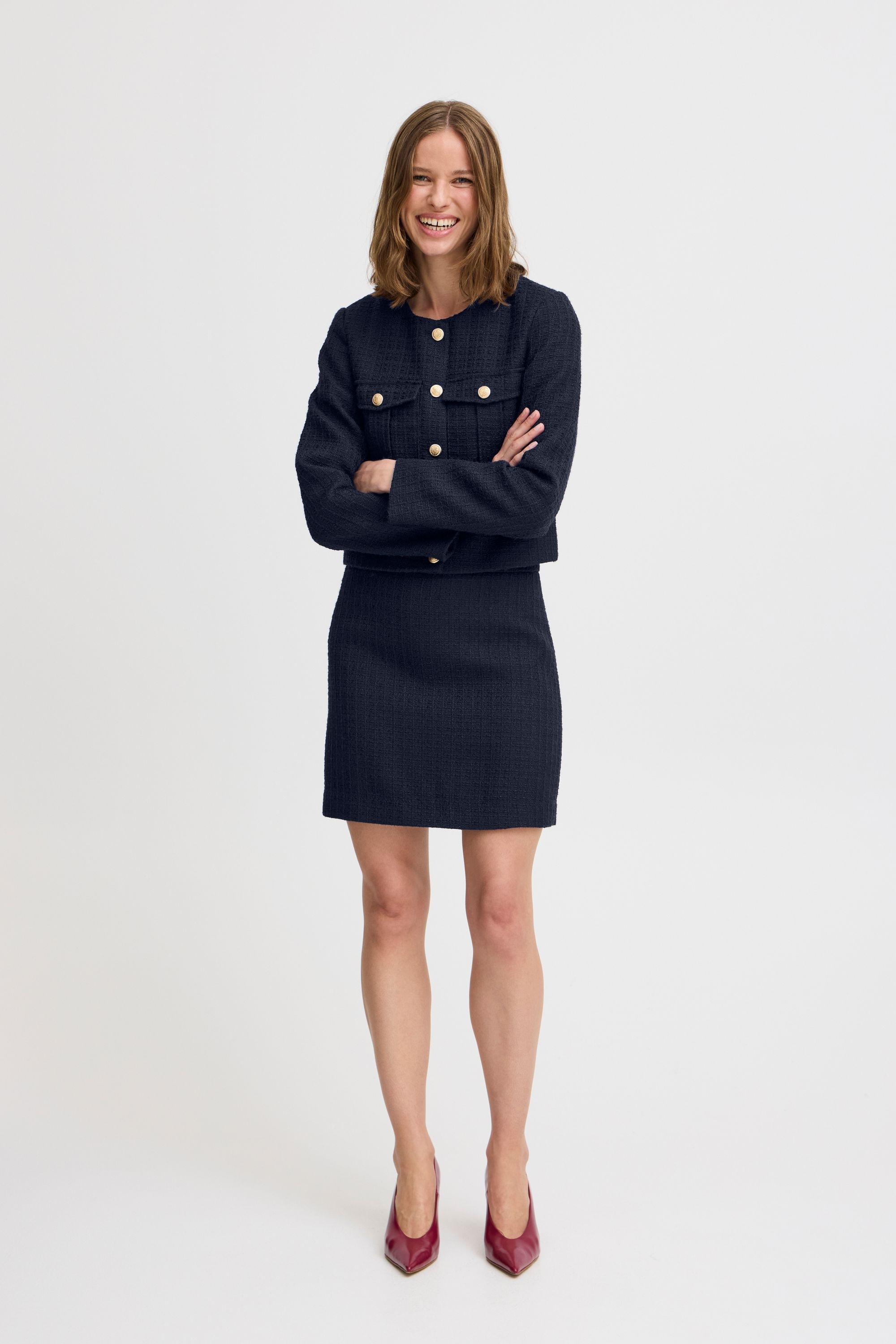 b.young Minirock »Minirock BYEPIA SKIRT -«