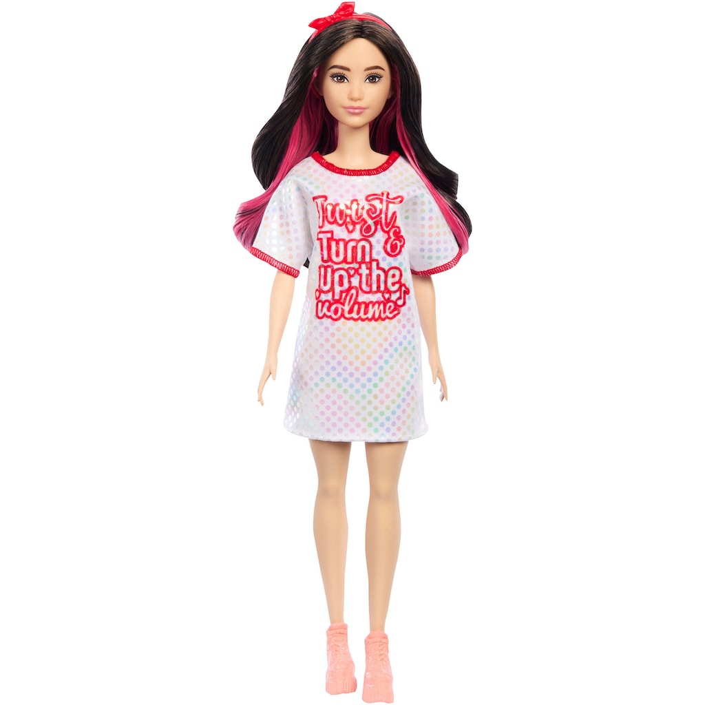 Barbie Anziehpuppe »Fashionistas, Red Mesh Dress«