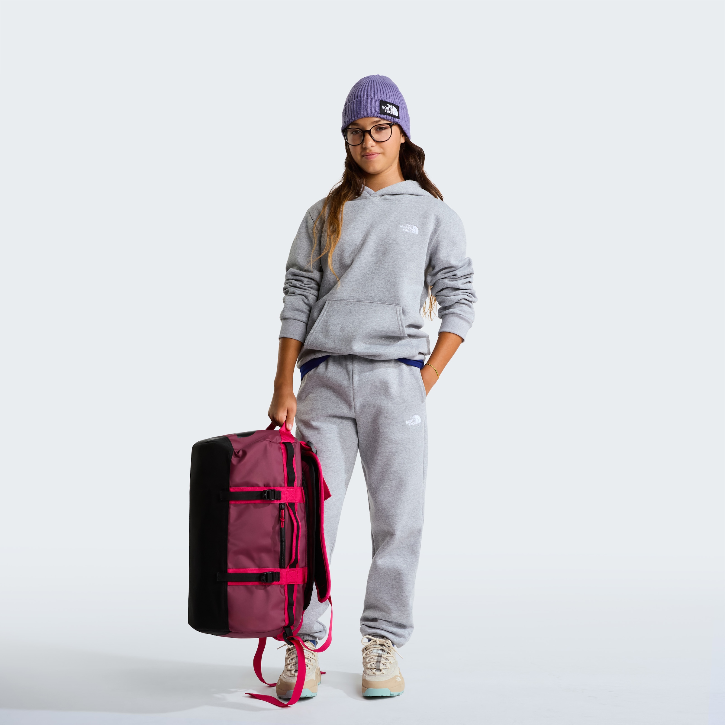 The North Face Kapuzensweatshirt »TEEN EVOLUTION SIMPLE DOME PULLOVER HOOD«, für Jugendliche, mit Kapuze, Langarm, normale Länge
