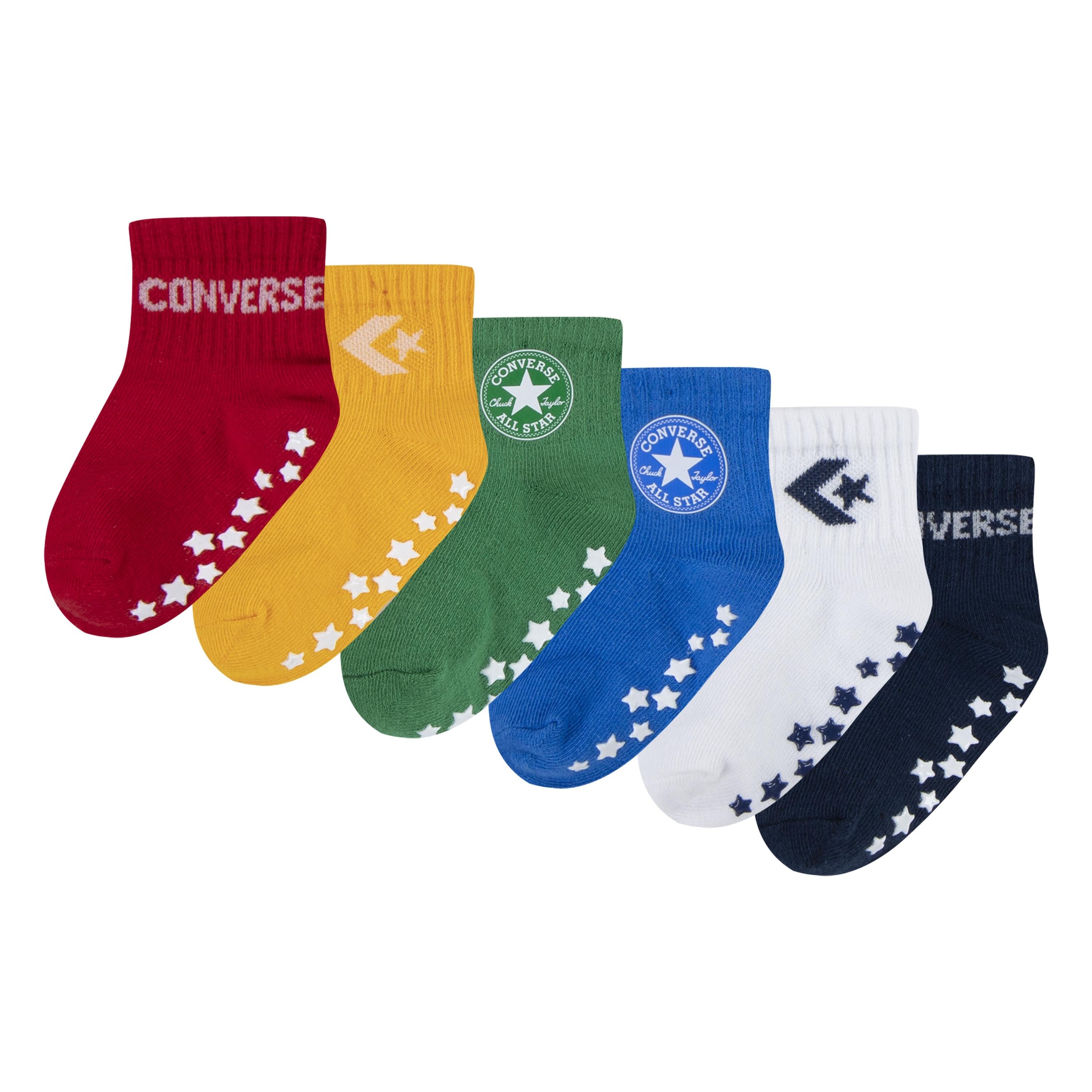 Converse Socken »CHN CORE 6PK GRIP INF TOD SCKS«, (6 Paar)