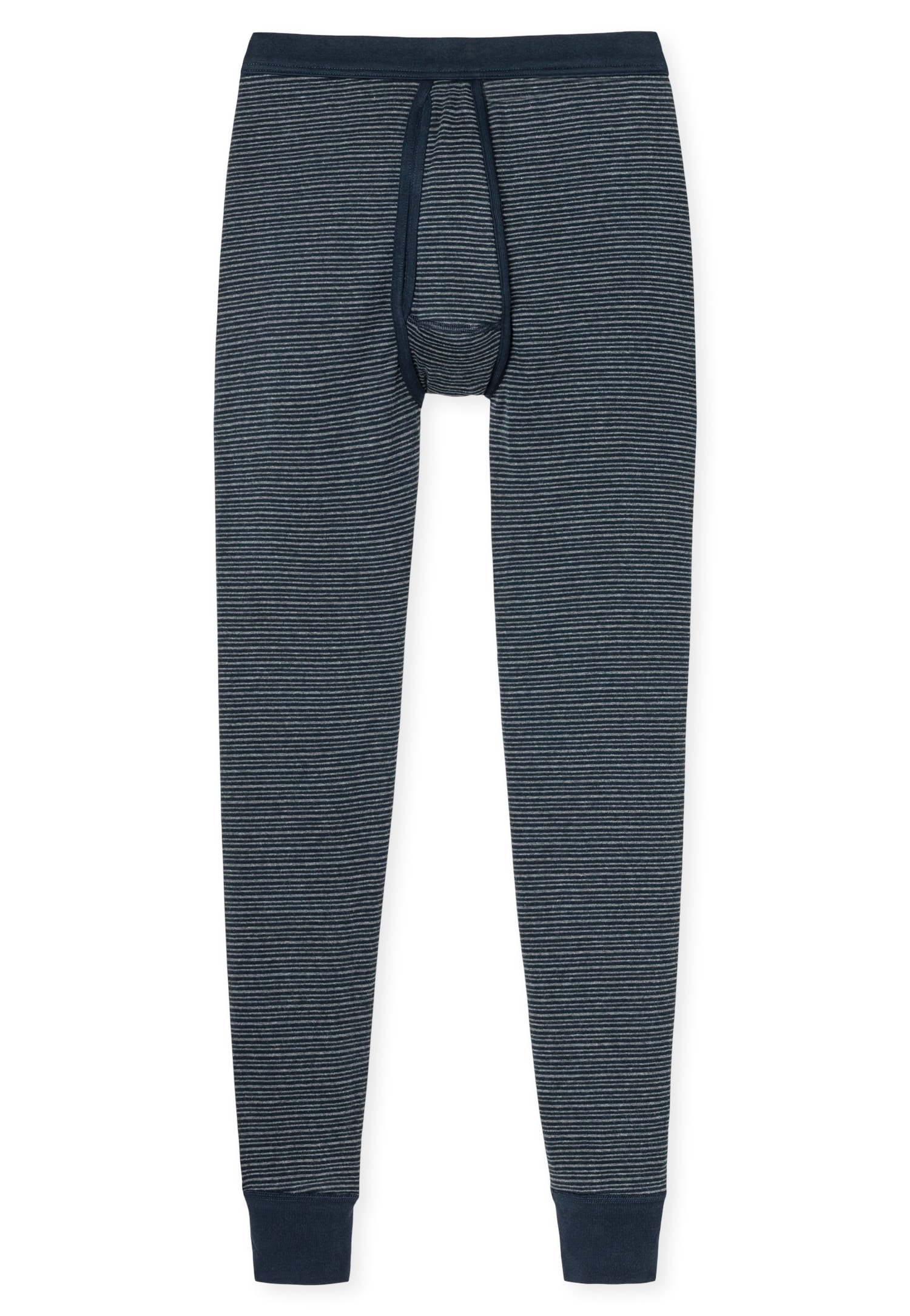 Schiesser Lange Unterhose »"Feinripp Melange"«, (-), mit Softbund