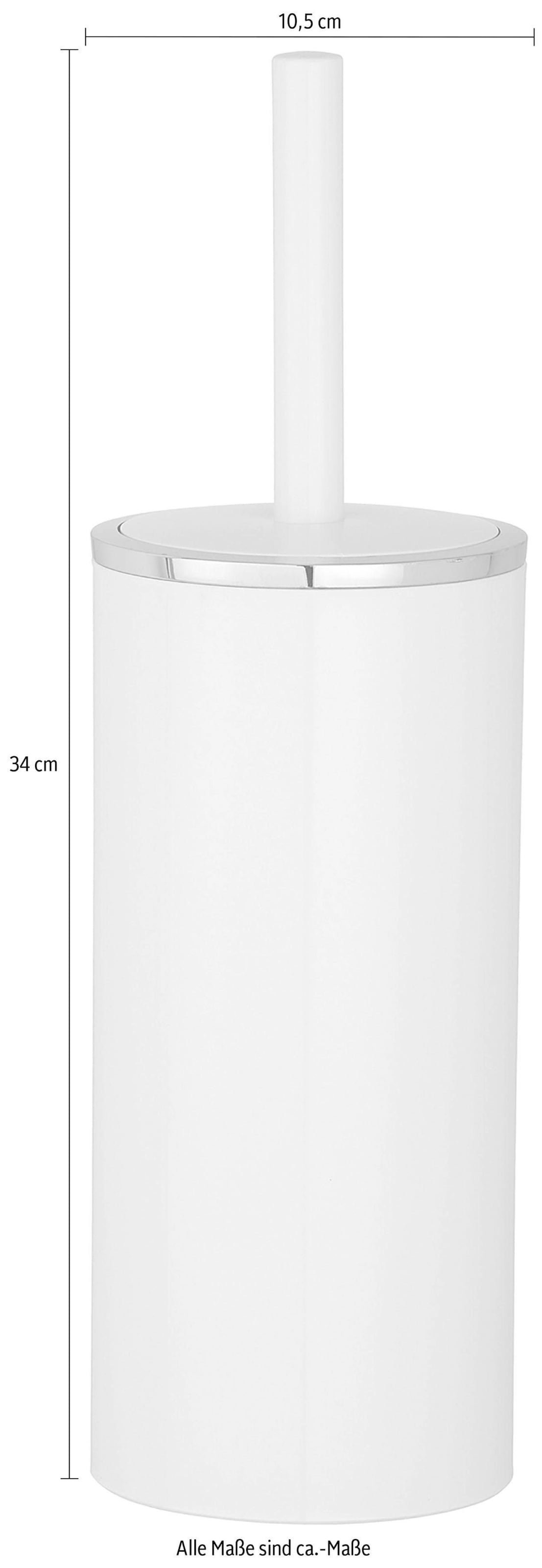 WENKO WC-Garnitur »Inca«, aus online Jahren kaufen mit Bürstenkopf-Durchmesser | 7,5 Kunststoff, XXL Garantie cm 3