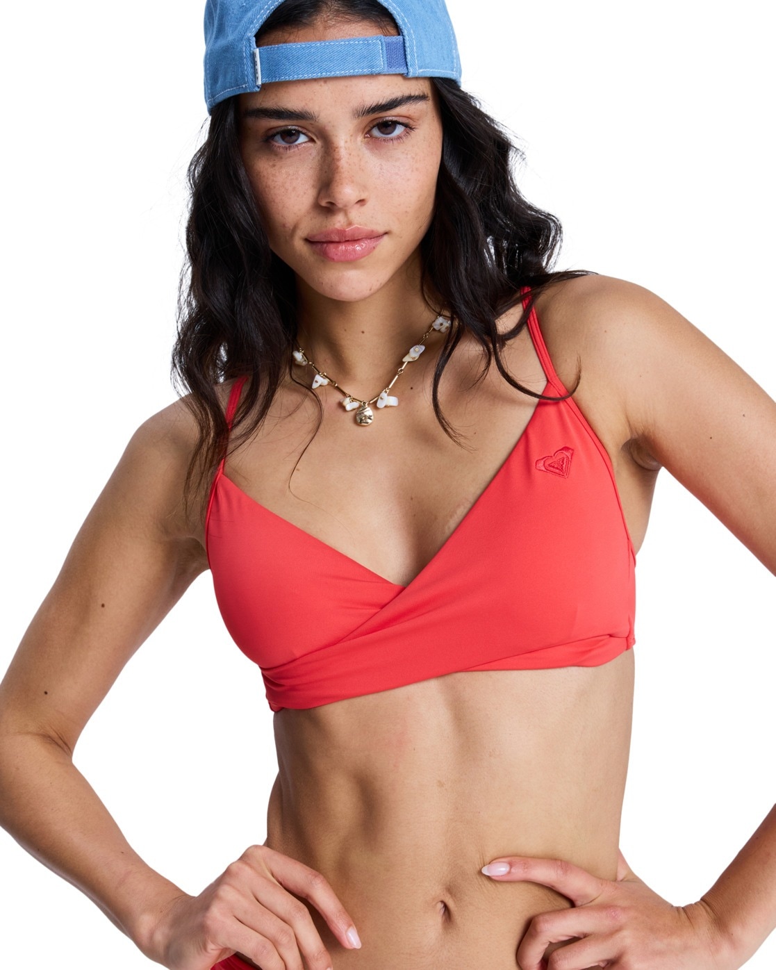 Roxy Bandeau-Bikini-Top »Solid Essentials Wrap Bra«