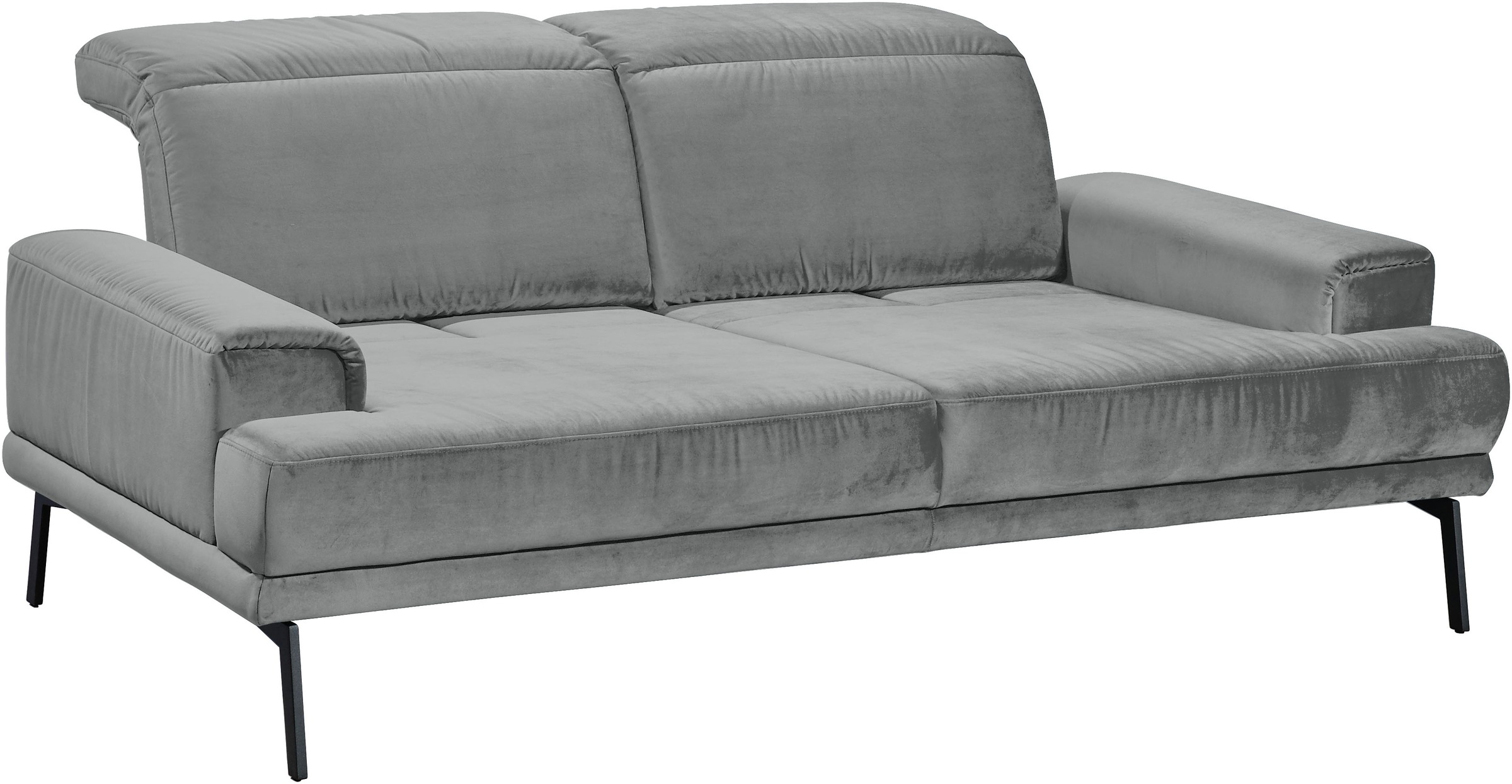 Musterring 2-Sitzer »MR 4580«, inkl. Kopf- und Sitztiefenverstellung, Fuß schwarz, B198 x T103 cm