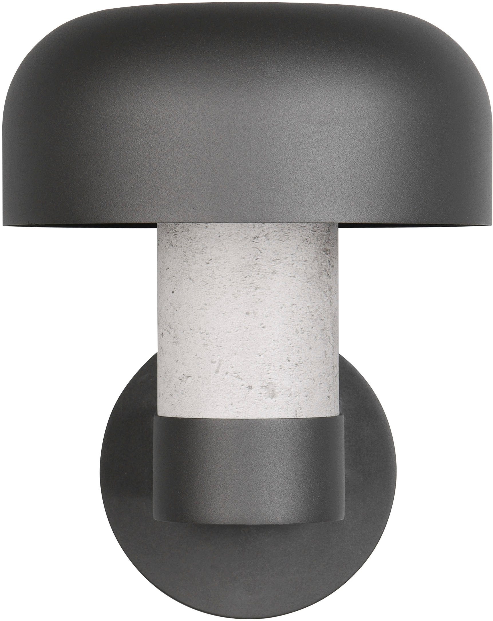 TRIO Leuchten Außen-Wandleuchte »FRASER, Fassadenbeleuchtung Laterne Pilzform, exkl 1x E27 max 10W IP54« E27 1 Stk. warmweiß - kaltweiß Hauswand Leuchte aus Druckguss Aluminium, Leuchtmittel wechselbar