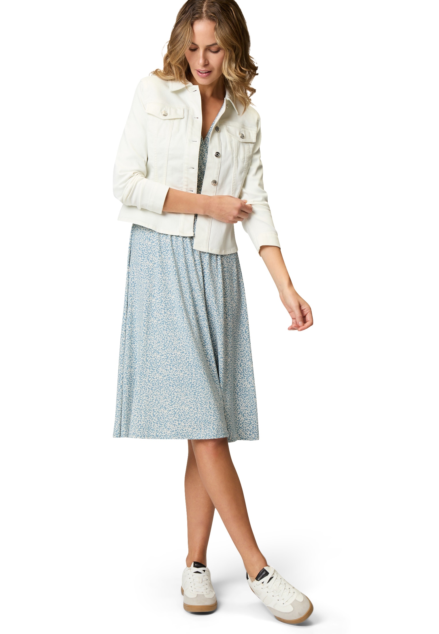 Zero Jerseykleid »Jerseykleid mit Wickeloptik«