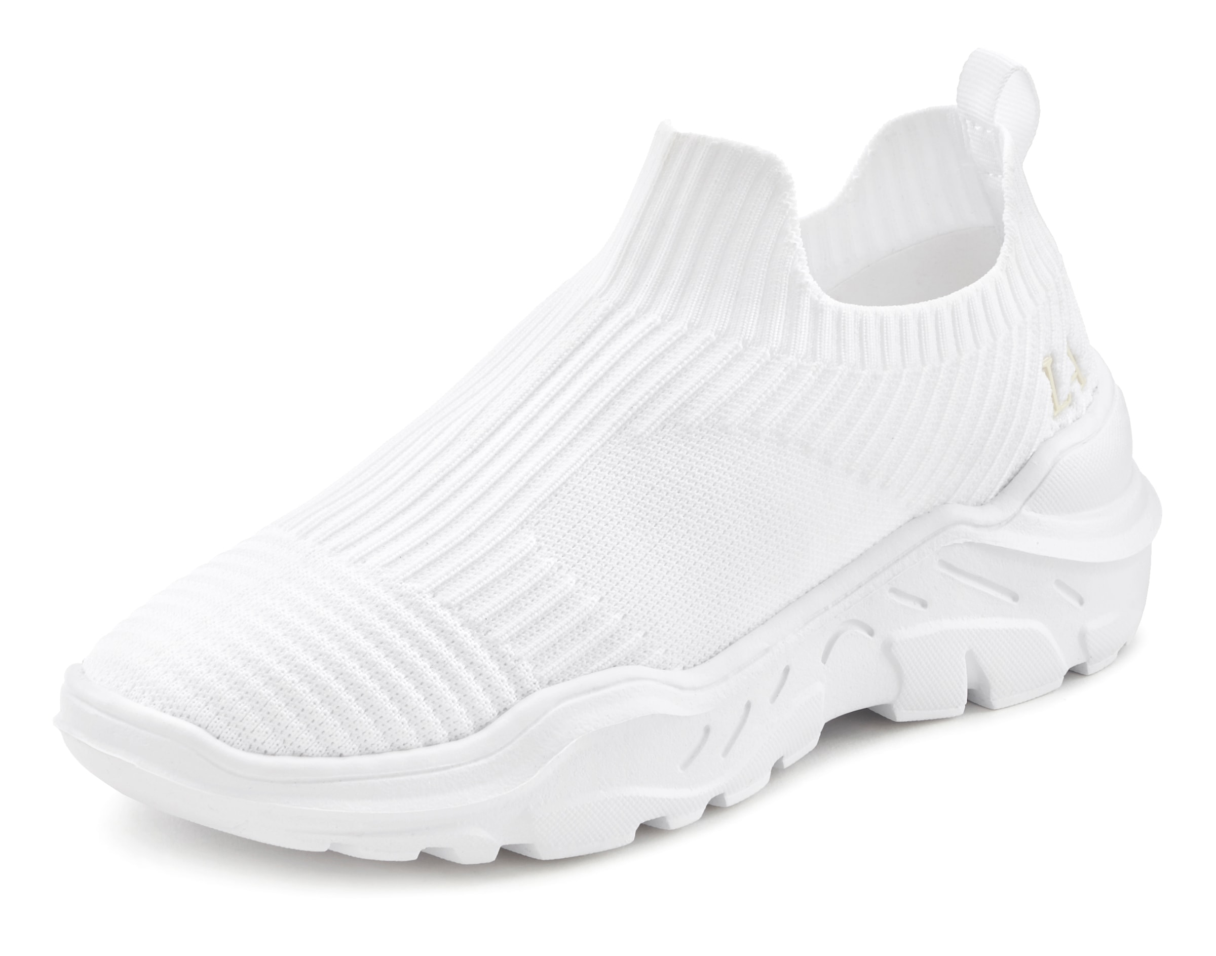 LASCANA Sneaker, Slip-On-Sneaker, Halbschuh, Slipper, Freizeitschuh VEGAN
