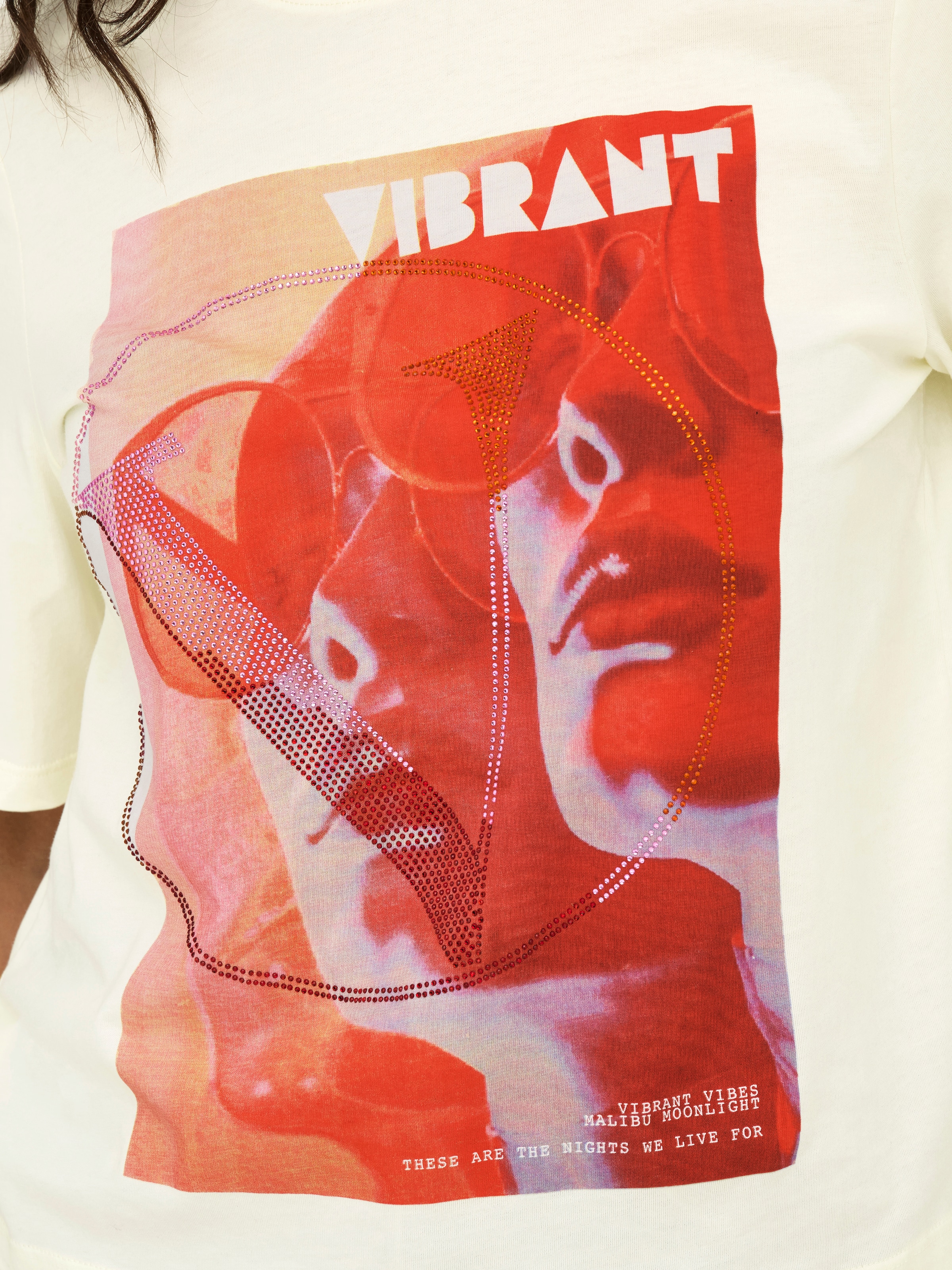 ONLY Kurzarmshirt »ONLHAVANNA LIFE S/S VIBE TOP BOX JRS«