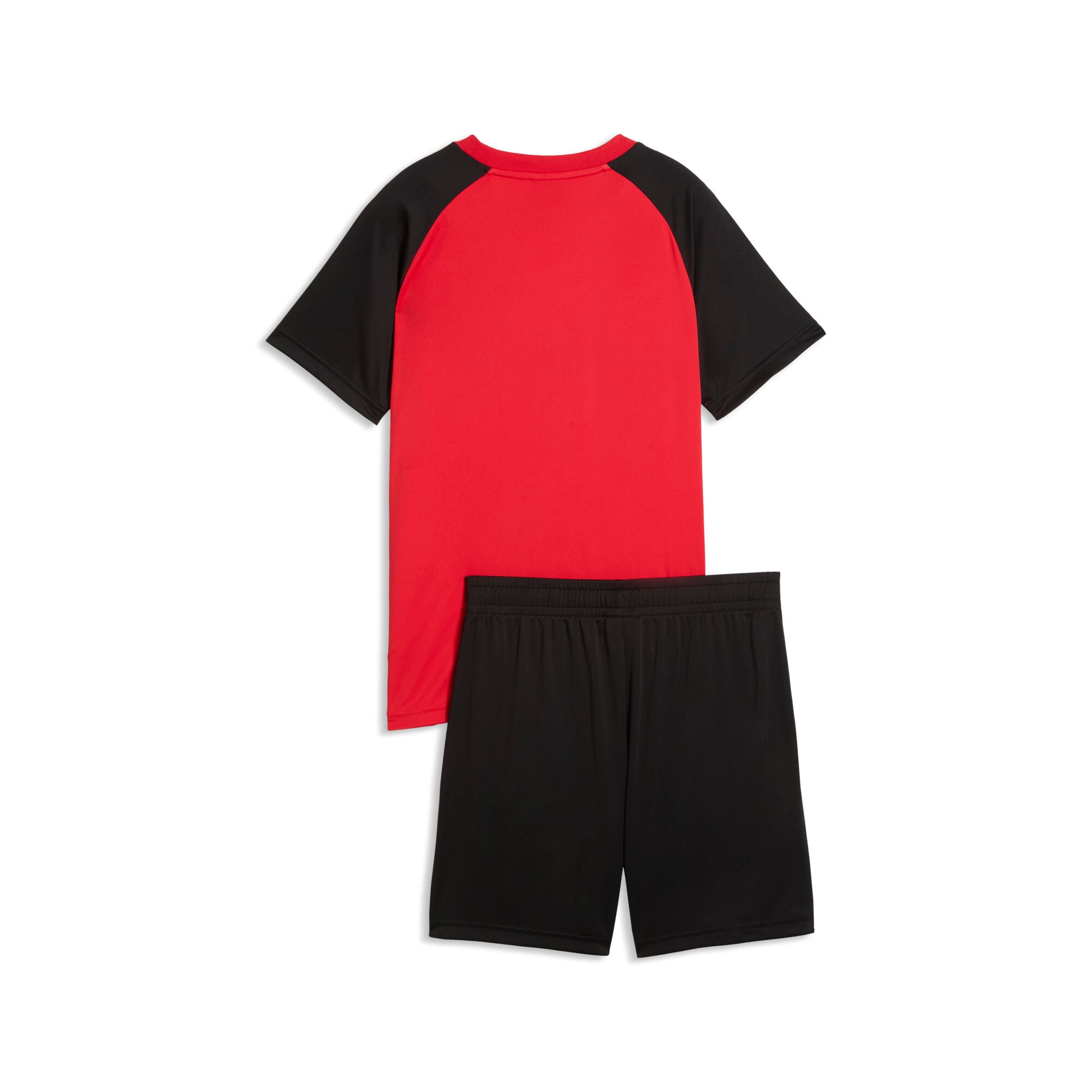 PUMA Trainingsanzug »ESS NO.1 LOGO POLY TEE AND SHORTS SET B« 2 tlg. zweiteiliges Set, mit DryCELL Technologie, atmungsaktiv