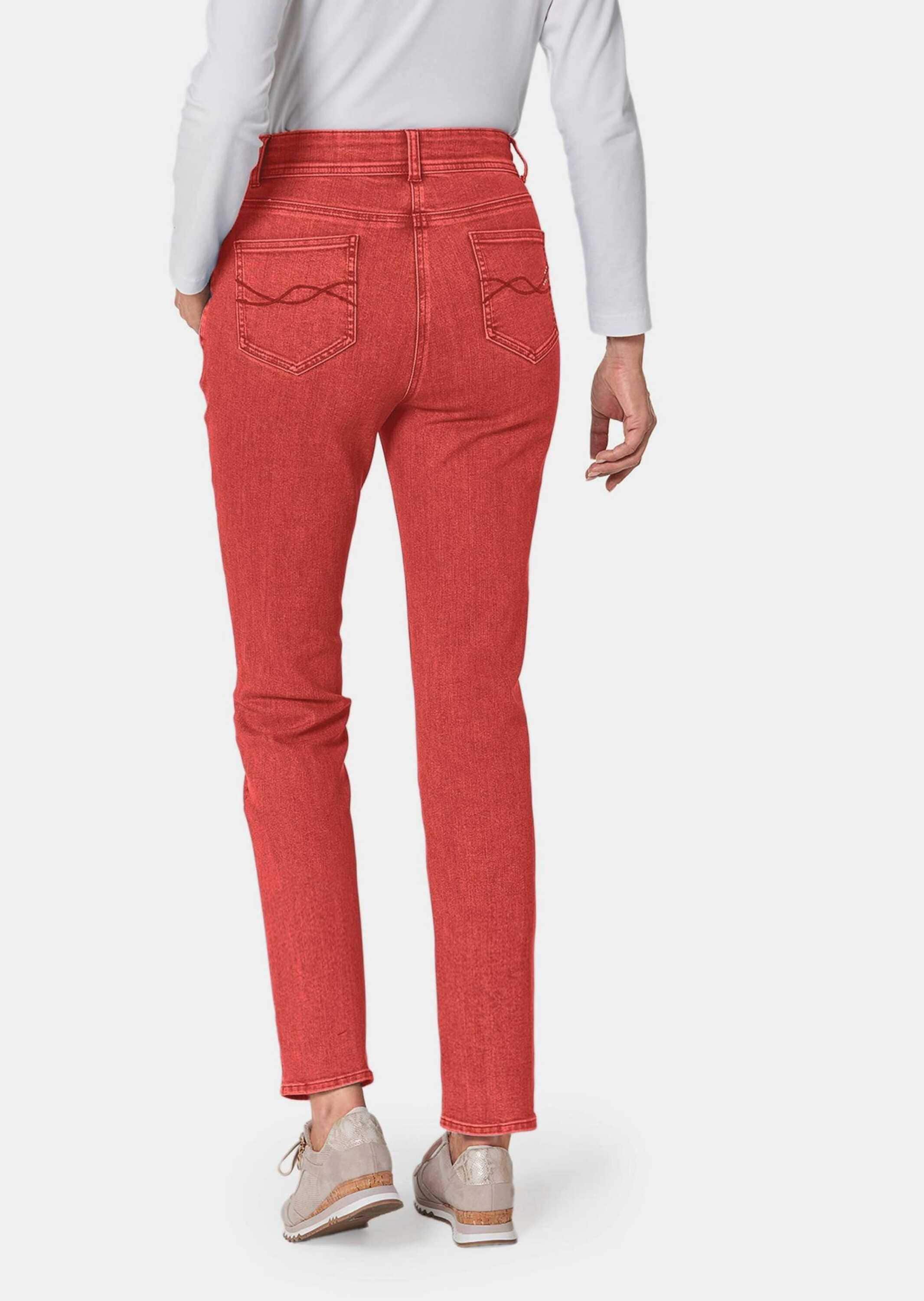 GOLDNER Regular-fit-Jeans »Hose mit Bauchweg-Effekt Superbequeme Hose mit Bauchweg-Effekt«