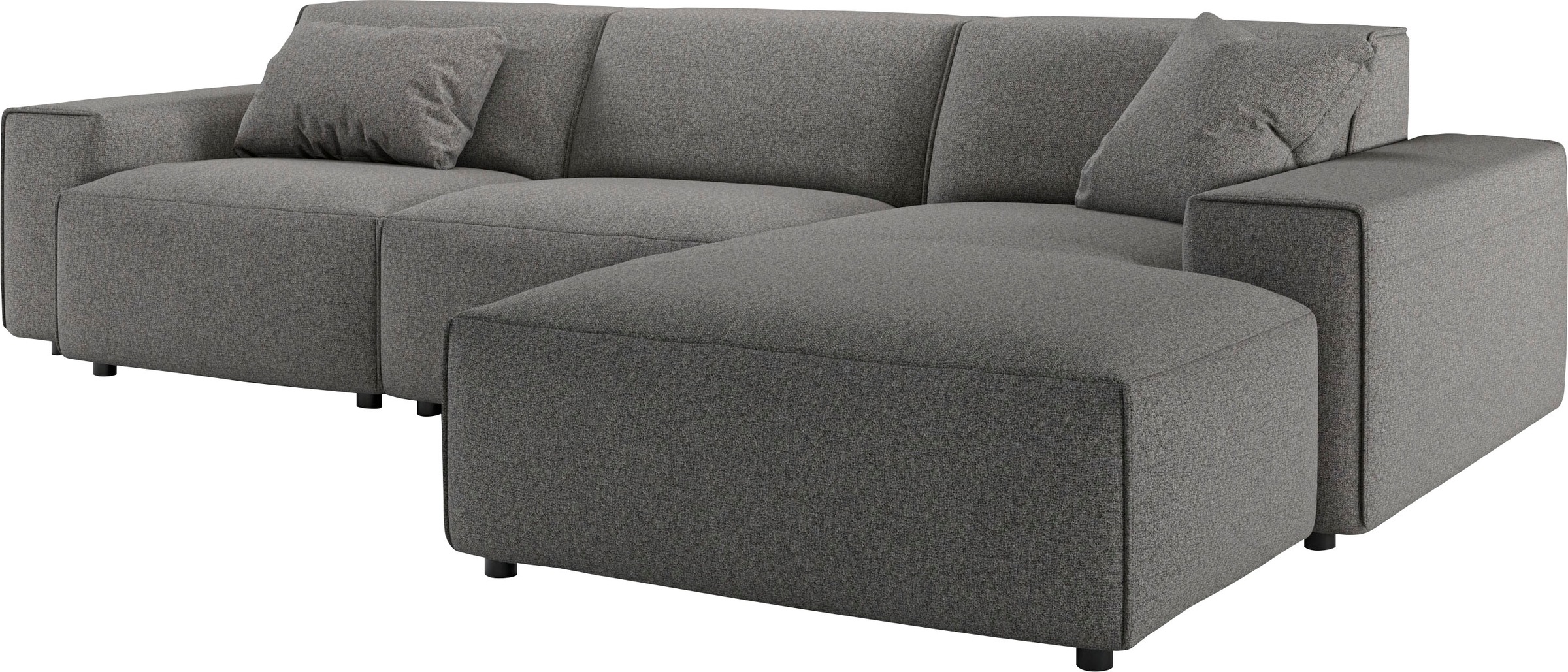 andas Ecksofa »Glimminge auch in Breitcord, Feincord, Bouclé + Easy care-Bezug«, L-Form, Breite 294, Zierkissen