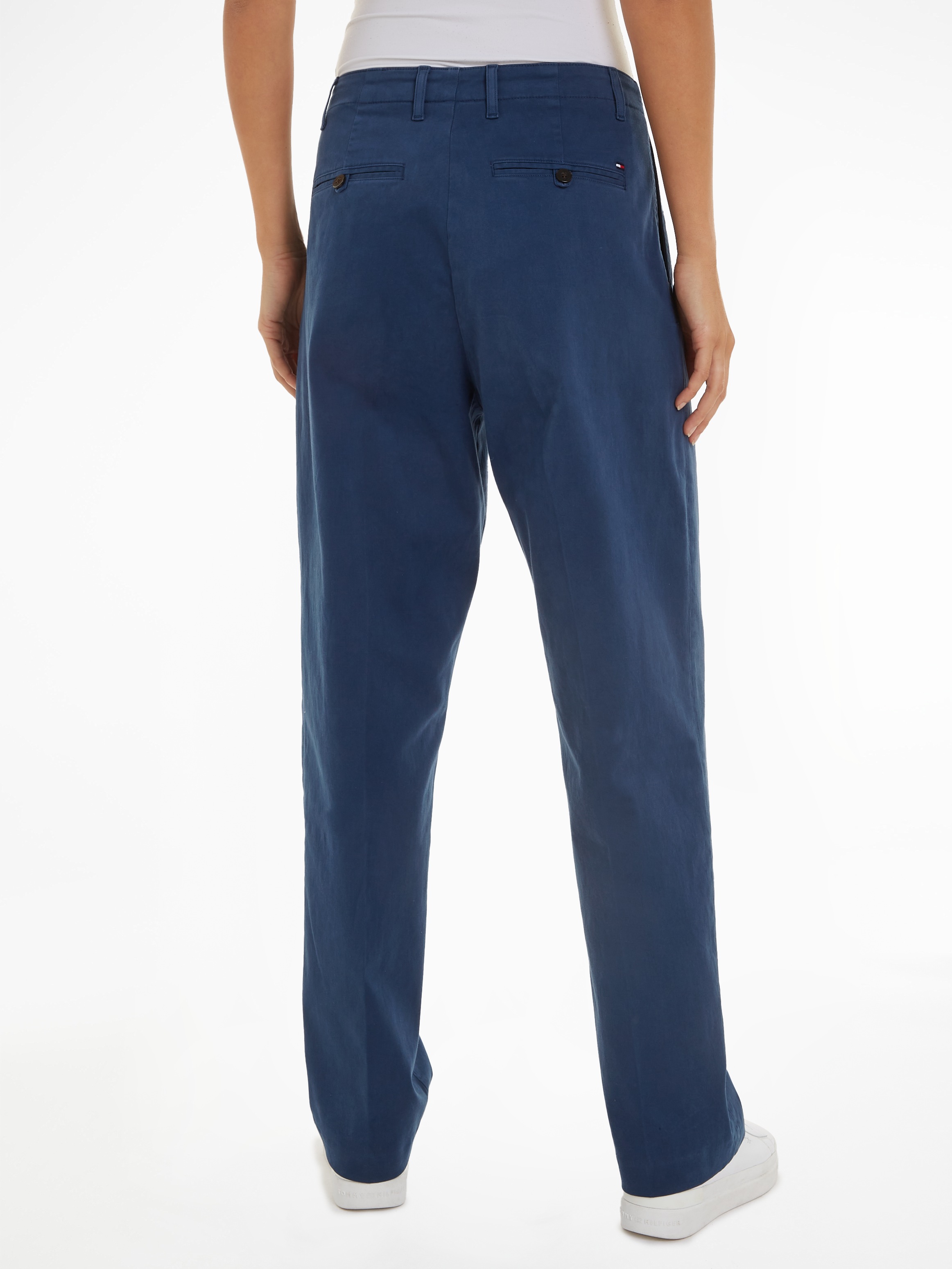 Tommy Hilfiger Chinohose »RELAXED STRAIGHT PLEATED CHINO«, mit Bundfalten