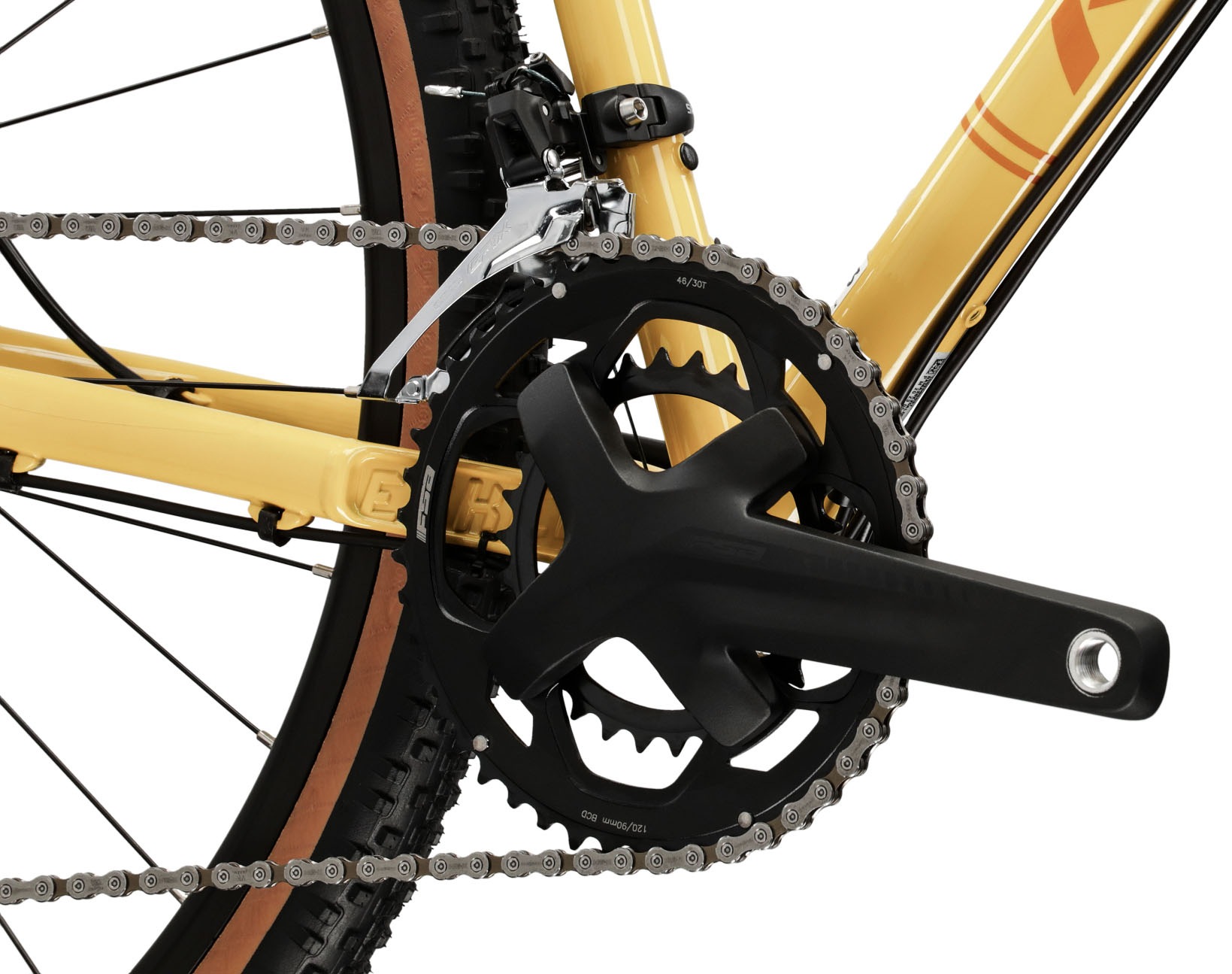 Kross Gravelbike »KROSS Gravelbike Esker 4.0 28" gelb« 20 Gang Shimano GRX RX400 Schaltwerk Kettenschaltung