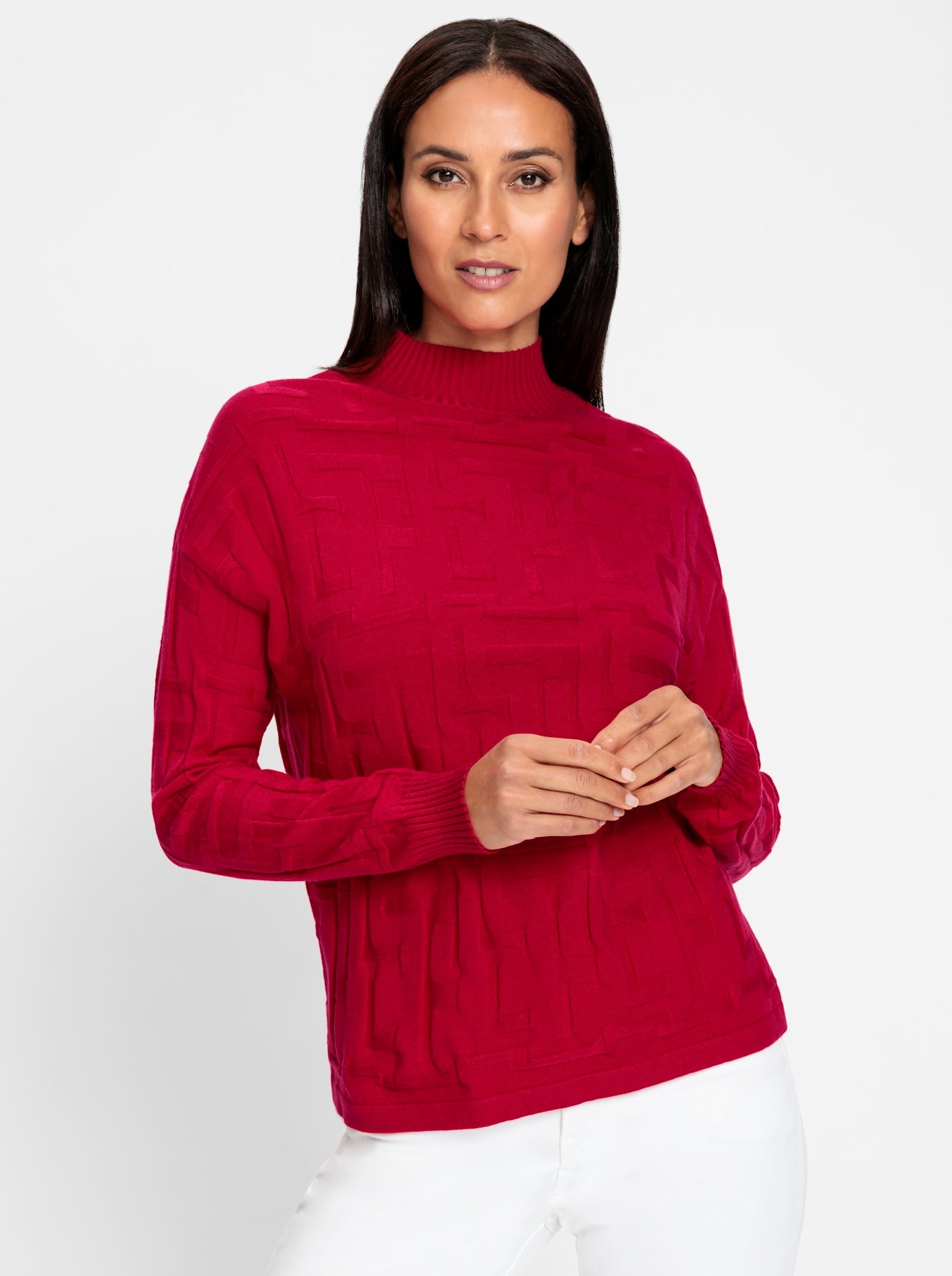 heine Strickpullover »Jacquard-Pullover«