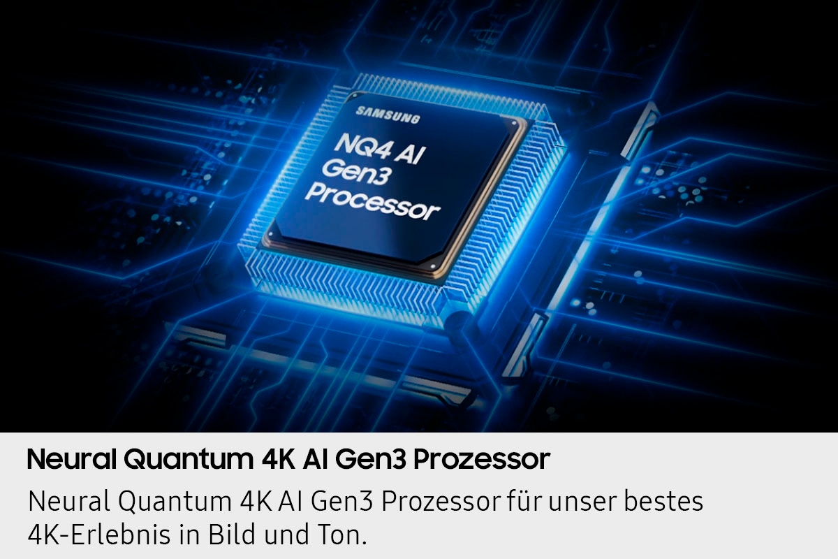 Samsung OLED-Fernseher »GQ55S90FAE« 138 cm/55 ″ Smart-TV HDR+, Dolby Atmos & AI Sound, Gaming Hub, Upscaling Pro, bis zu 144Hz