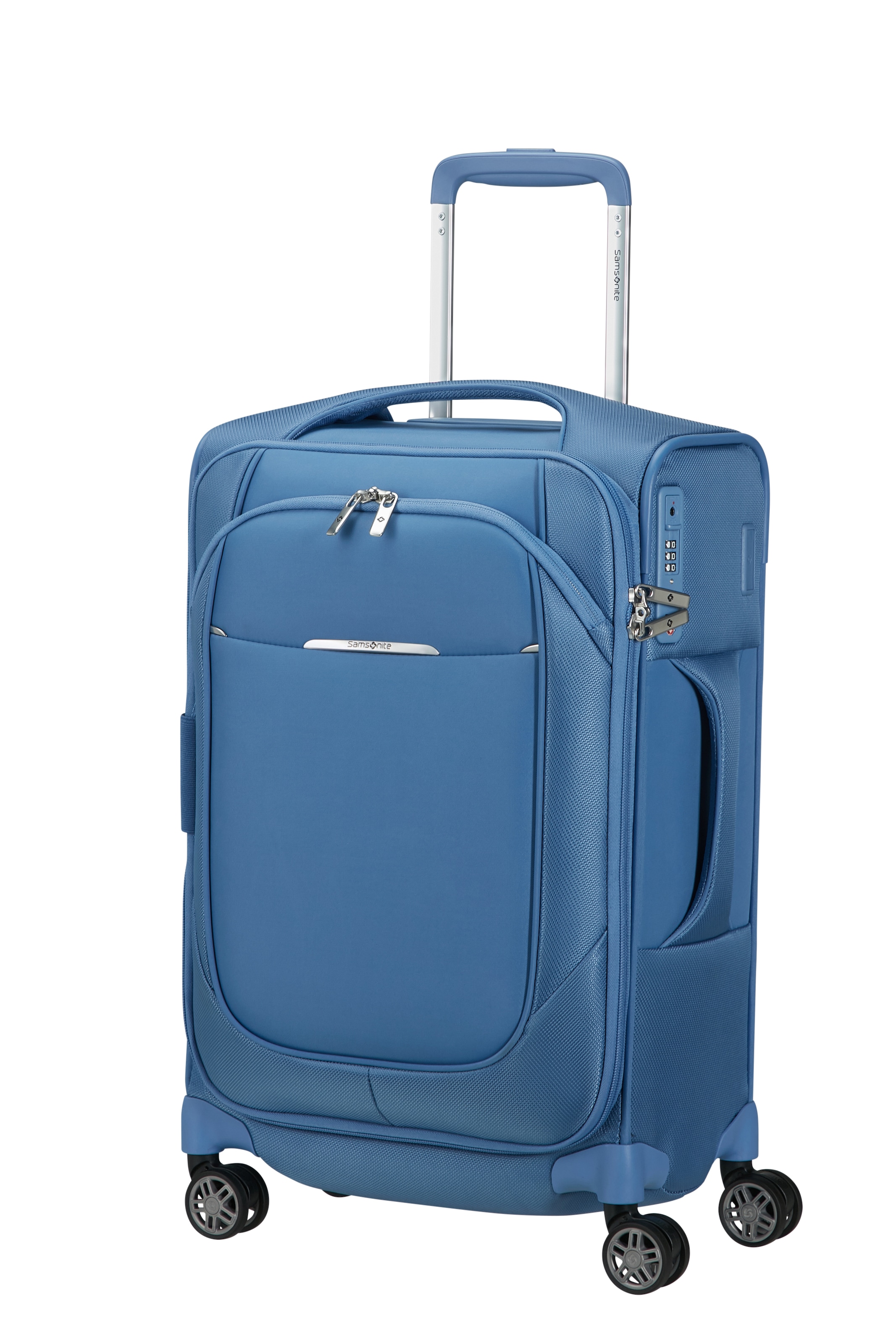 Samsonite Weichgepäck-Trolley »RE-LITE, verschiedene Größen und Farben« Set, mit 2 Packwürfeln, 2 Stk. tlg. 36 l 4 Rollen mit arretierbarem und versenkbarem Druckknopf-Trolleysystem