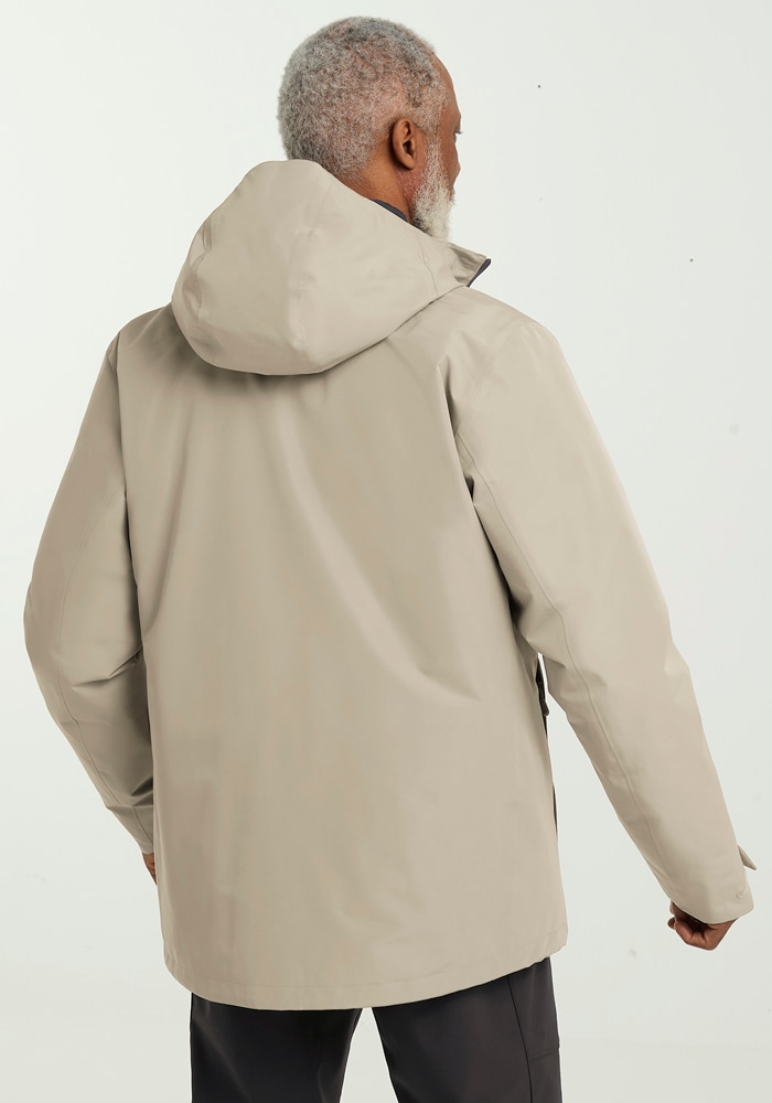 Jack Wolfskin 3-in-1-Funktionsjacke »ICECAPE 3IN1 DOWN JKT M RDS« mit Kapuze