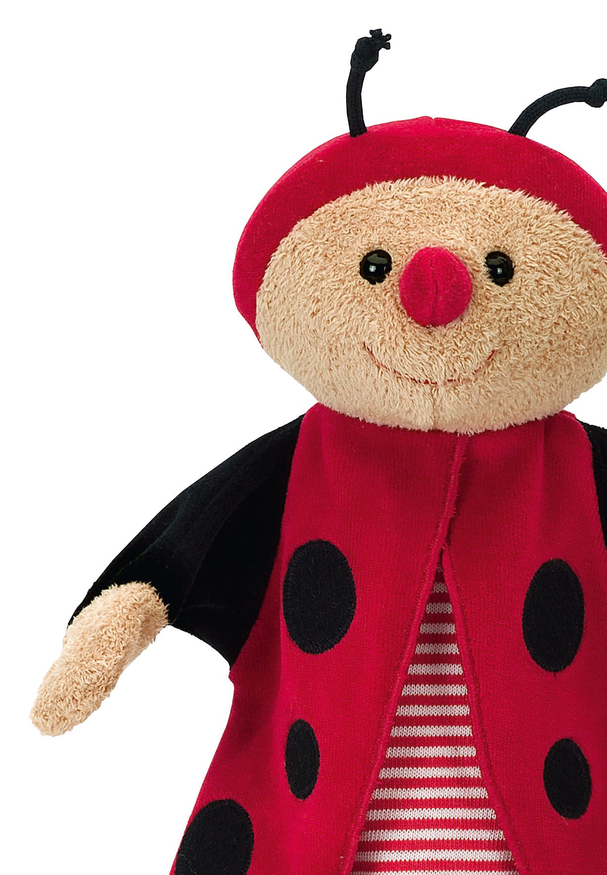 Sterntaler® Plüschfigur »Handpuppe Marienkäfer«