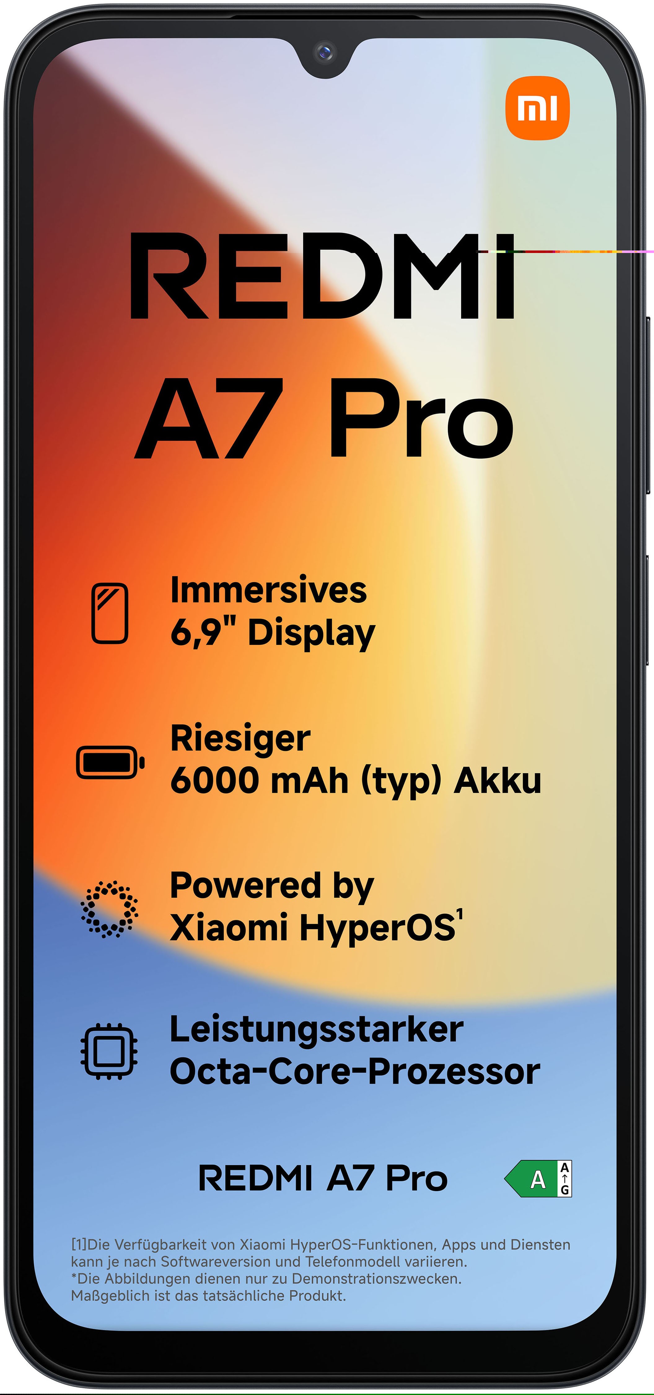 Xiaomi Smartphone »Redmi A7 Pro 4+64 GB« black