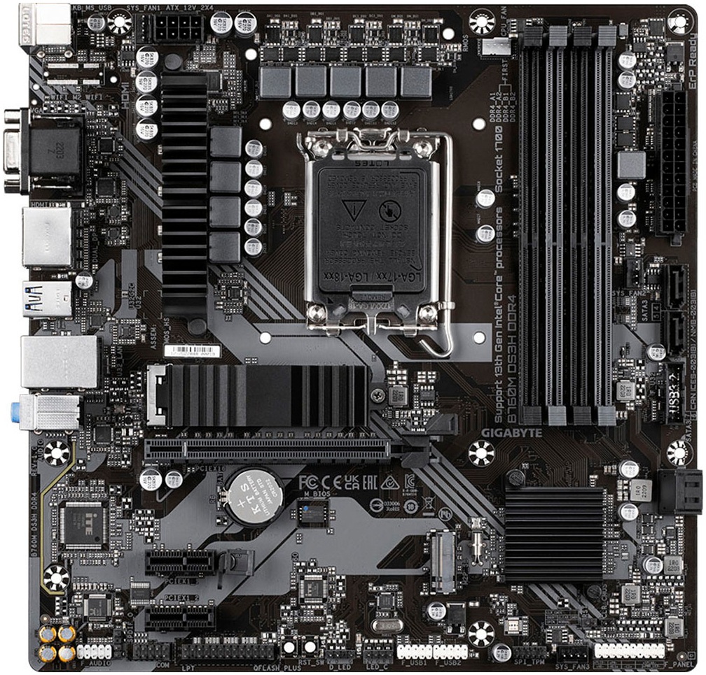 Gigabyte Mainboard »B760M DS3H DDR4«