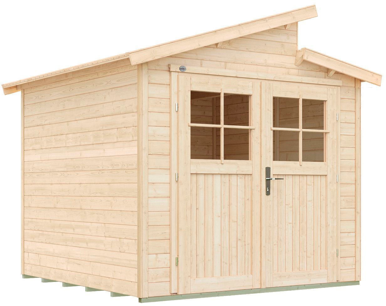 weka Gartenhaus »226 Gr.2, natur, 21 mm«