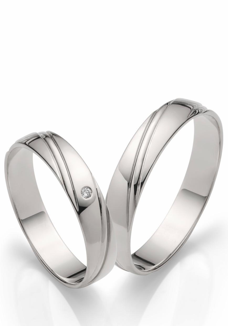 Firetti Trauring »Schmuck Geschenk Gold 375 Hochzeit Ehering "LIEBE"« Made in Germany, wahlweise mit oder ohne Brillant