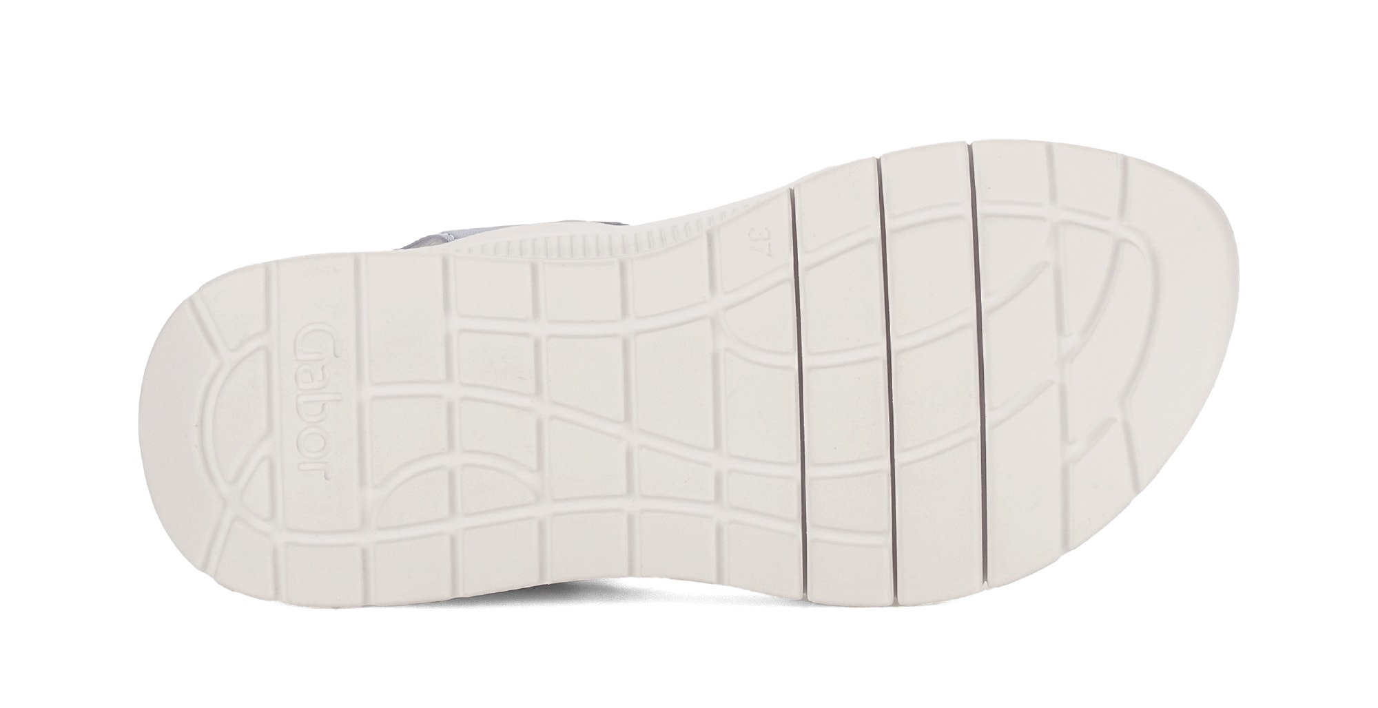 Gabor Riemchensandale  Plateau, Sandalette mit Ziernähten und Niete