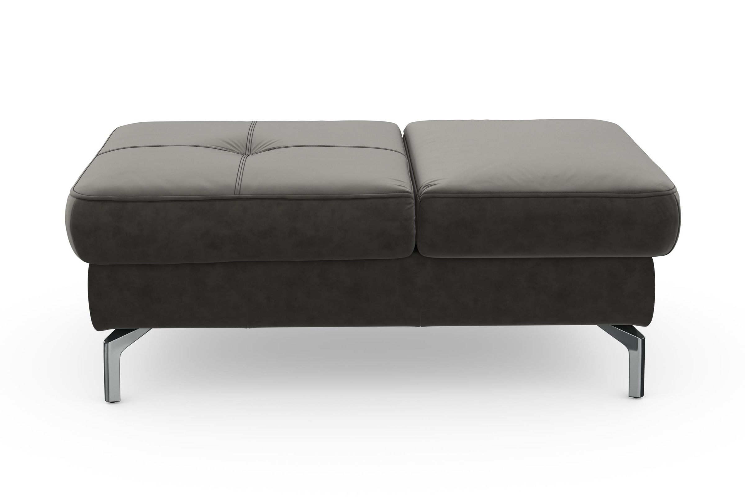 sit&more Hocker »Bendigo«, mit Klappfunktion, Bodenfreiheit 15 cm, wahlweise in 2 Fußfarben