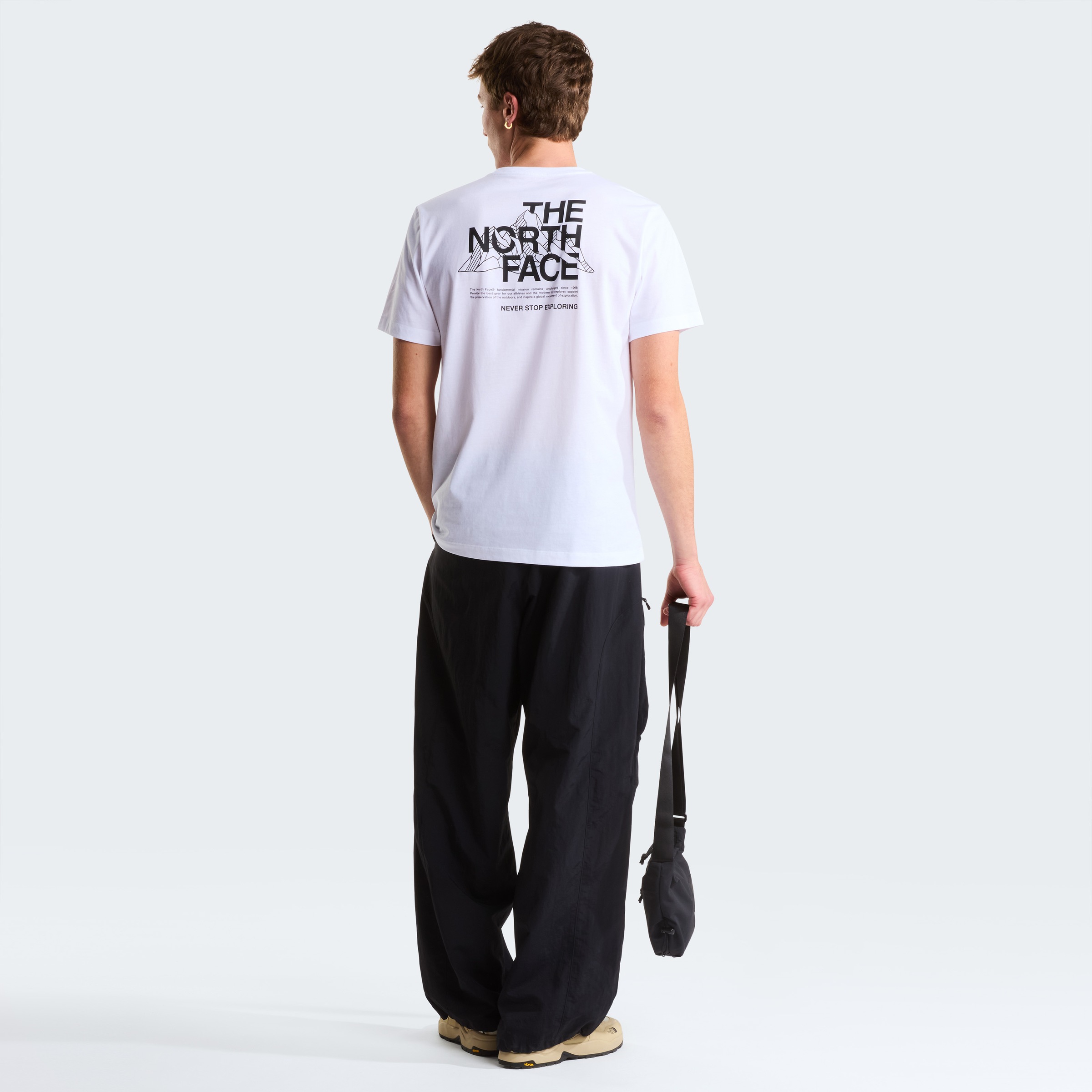 The North Face T-Shirt »M MOUNTAIN SKETCH  REGULAR SHORT SLEEVE TEE-GRAPHIC« normale Passform, kurze Ärmel, für Sport- und Outdoor geeignet