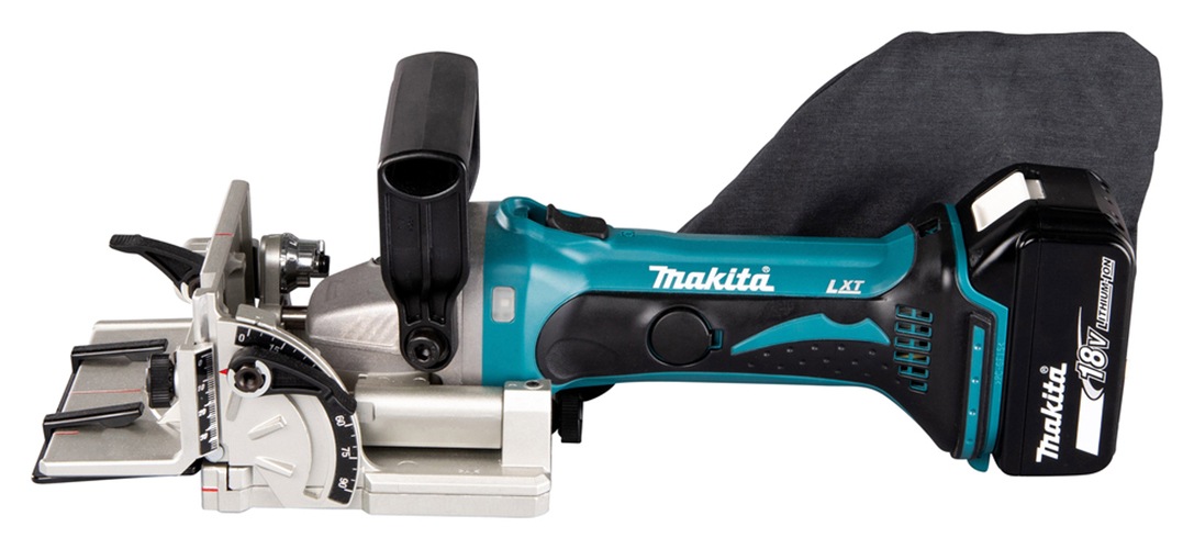 Makita Nutfräse »DPJ180Z«, für Zimmerleute und Einrichtungsmonteure, ohne Akku und Ladegerät