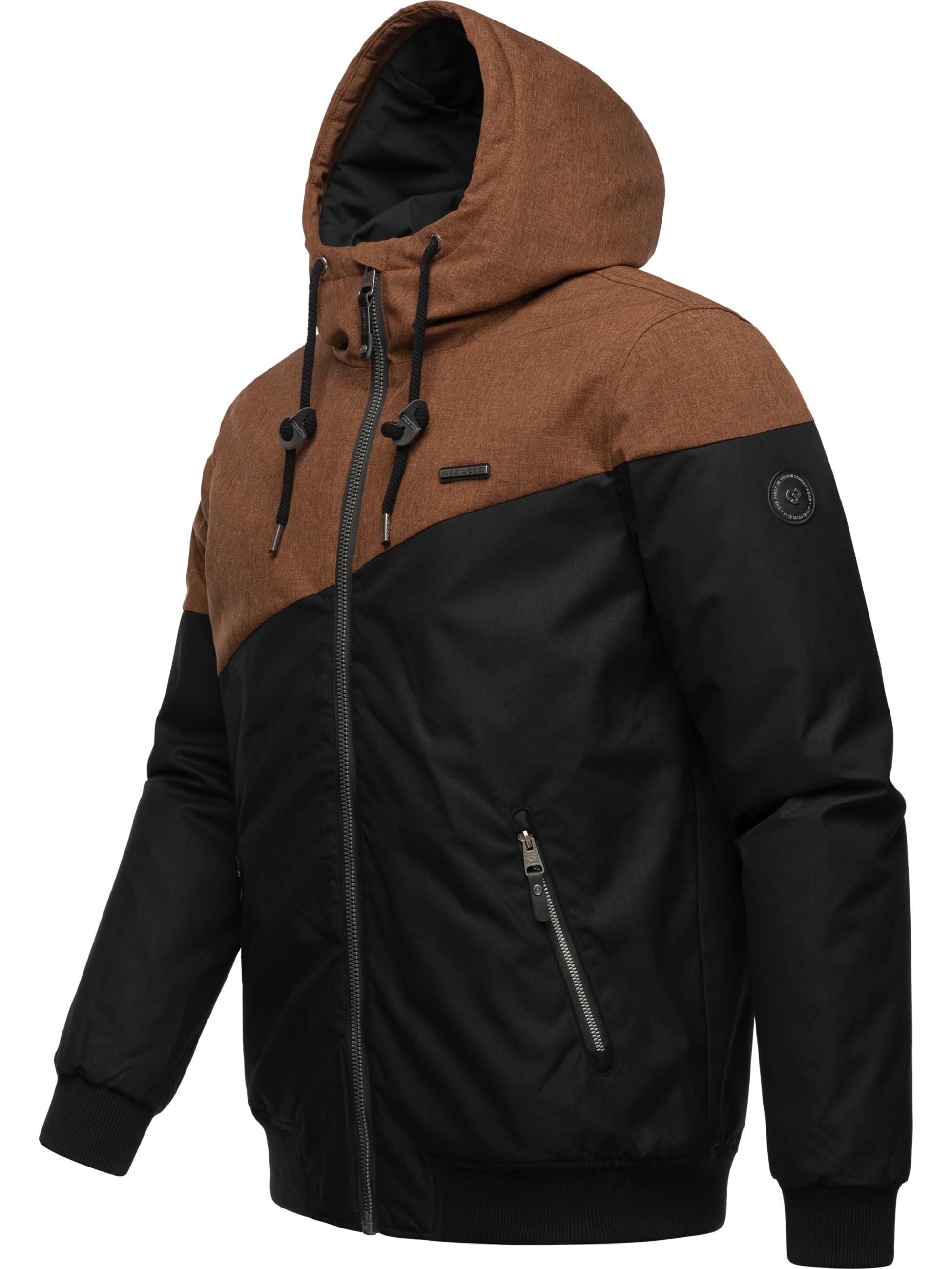 Ragwear Winterjacke »Winterjacke Wings«, mit Kapuze, stylische Herren Outdoorjacke mit großer Kapuze