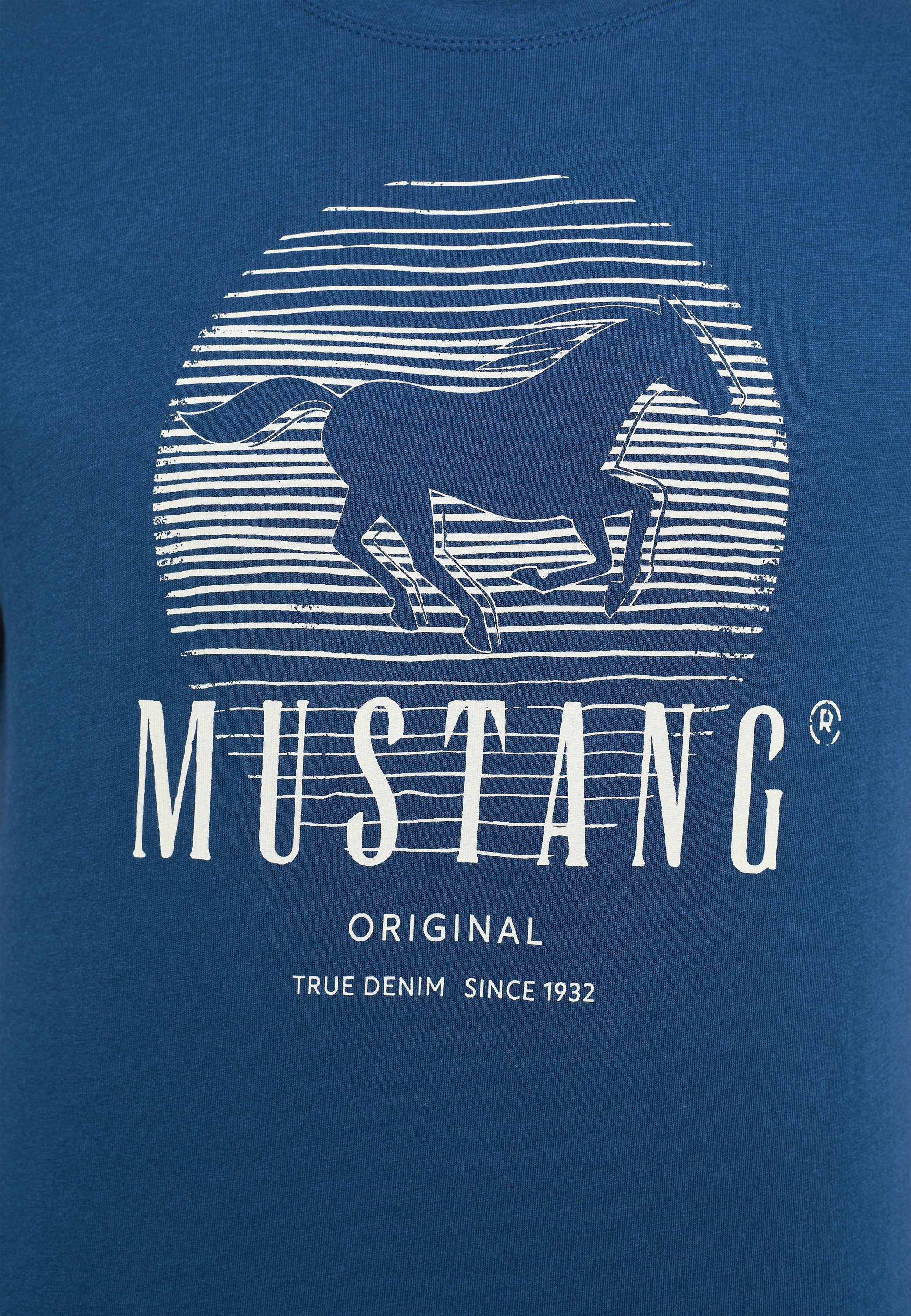 ♕ MUSTANG Print-Shirt« Kurzarmshirt T-Shirt bei »Mustang