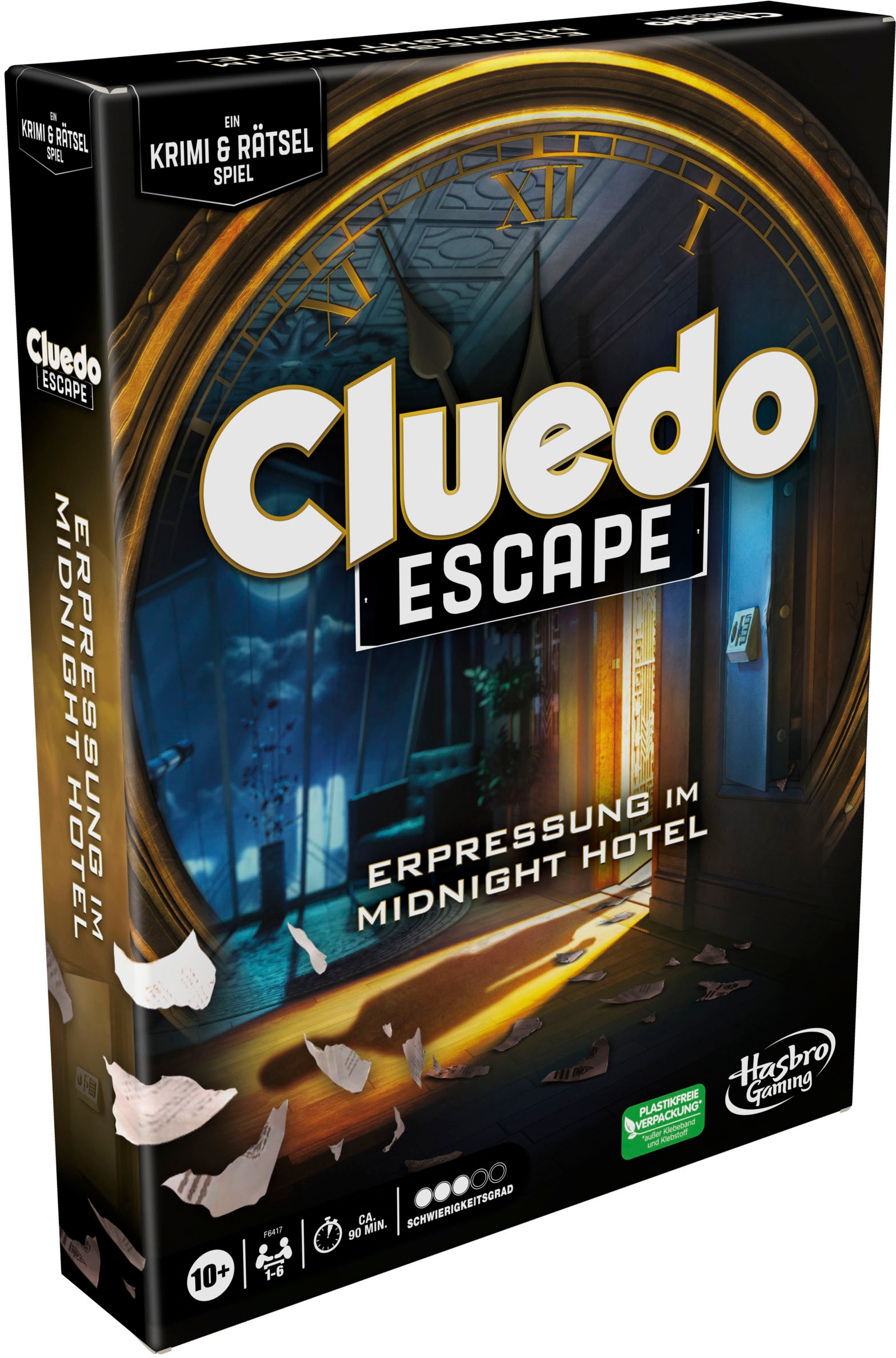 Hasbro Spiel »Hasbro Gaming, Cluedo Escape Erpressung im Midnight Hotel«