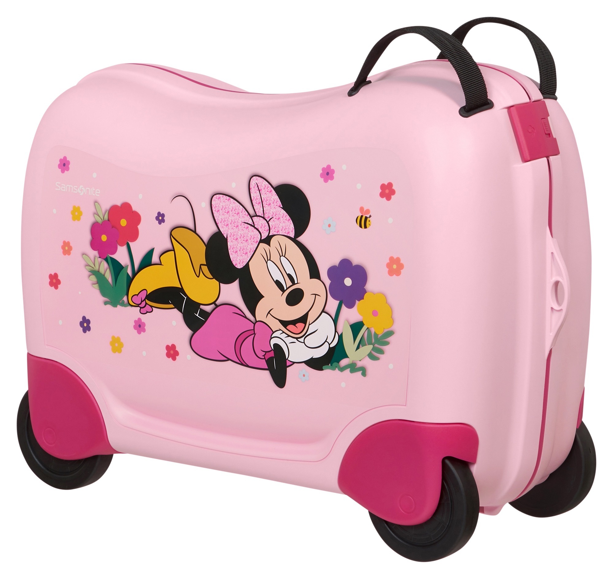 Samsonite, Damen, Kinderkoffer »DREAM2GO DISNEY, Minnie Flower Power« 30 l 4 Rollen Ride-On Koffer Kinder-Reisekoffer, MINNIE FLOWER POWER, MINNIE 