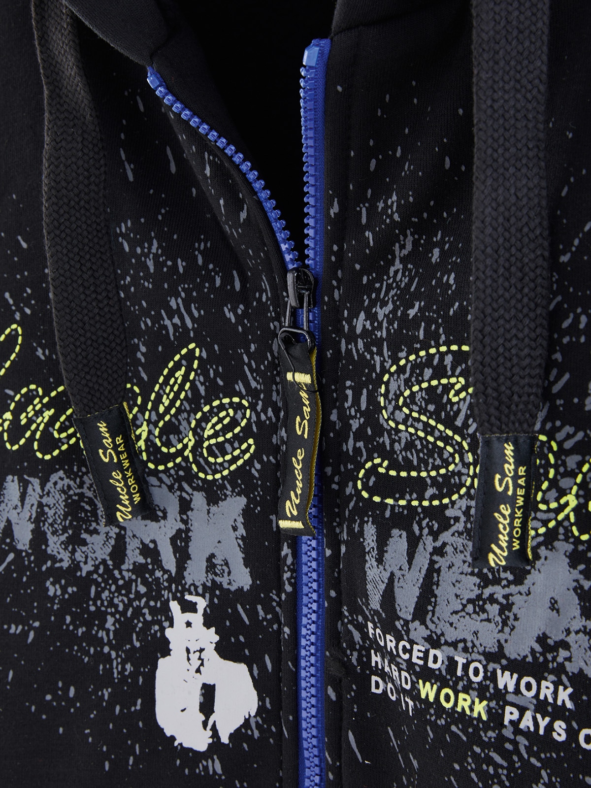 Uncle Sam Funktions-Kapuzensweatjacke »Sweat royaltte«
