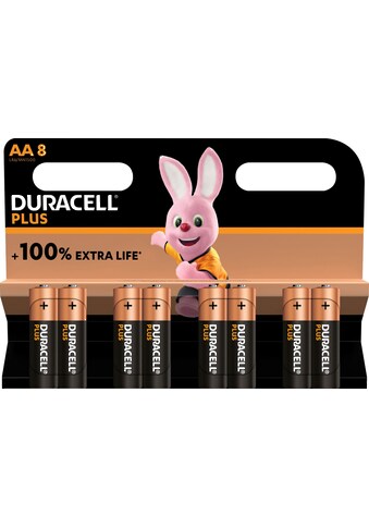 Duracell Batterie »Plus«, LR6, (Packung, 8 St.) kaufen