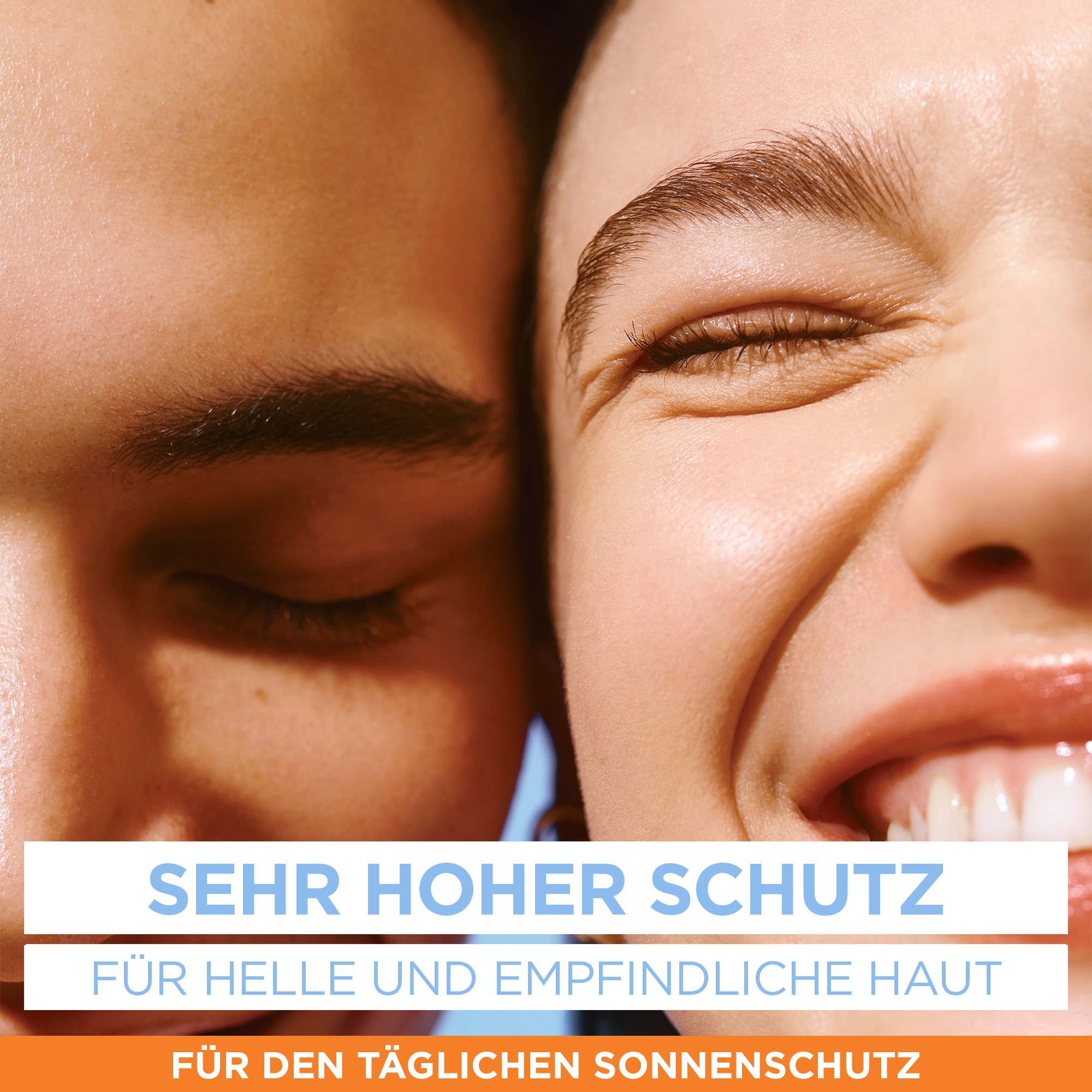 GARNIER Sonnenschutzmilch »AMBRE SOLAIRE SENSITVE EXPERT+ LSF50+« für Körper und Gesicht, mit Ceramiden