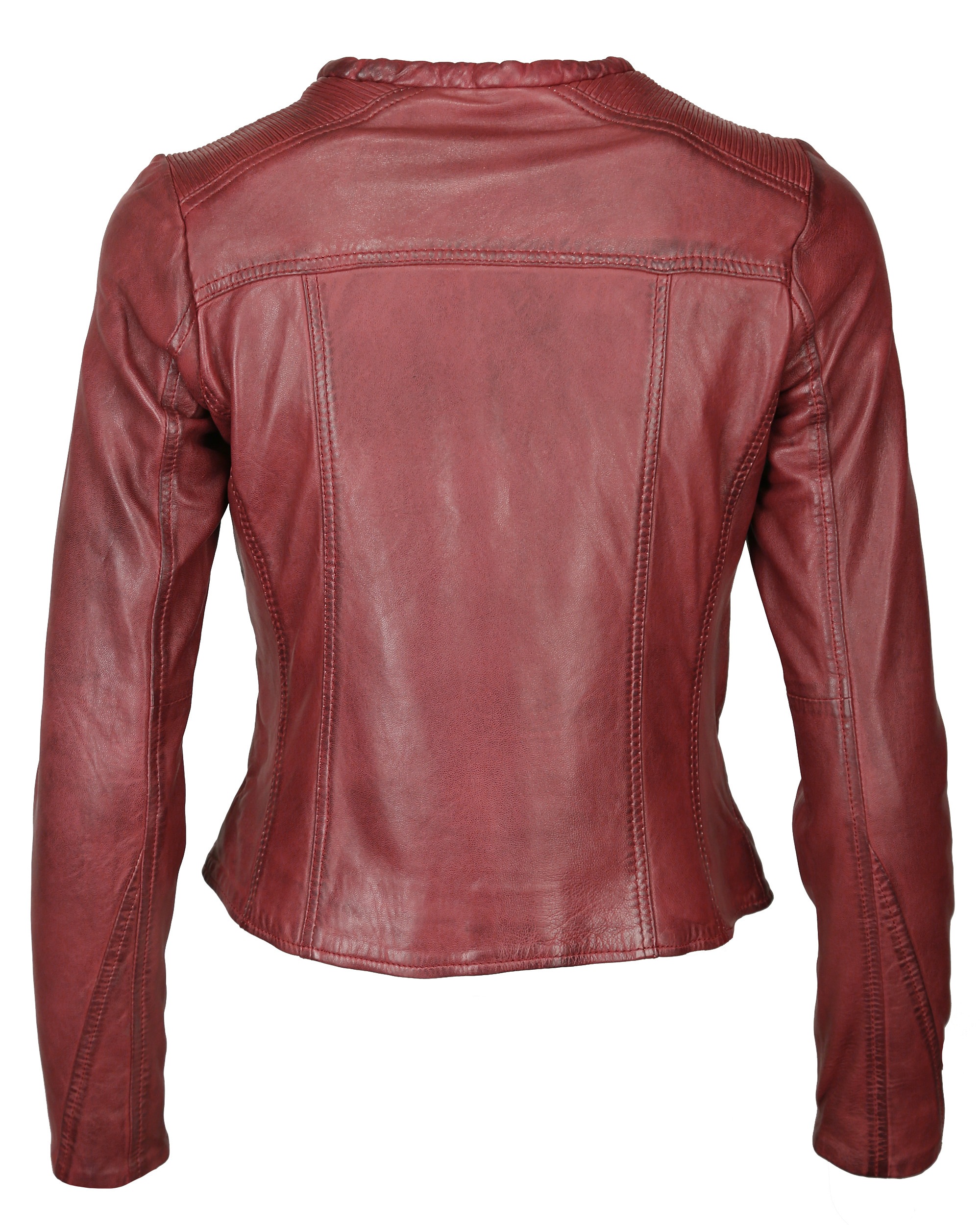 Maze Bikerjacke »Lederjacke Smaragd«