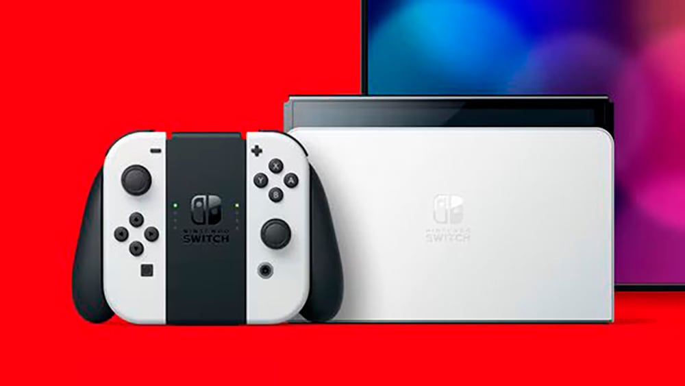 Nintendo Switch Konsolen-Set »OLED weiß inkl. Mario Party Jamboree und exklusiver Nintendo Decke«