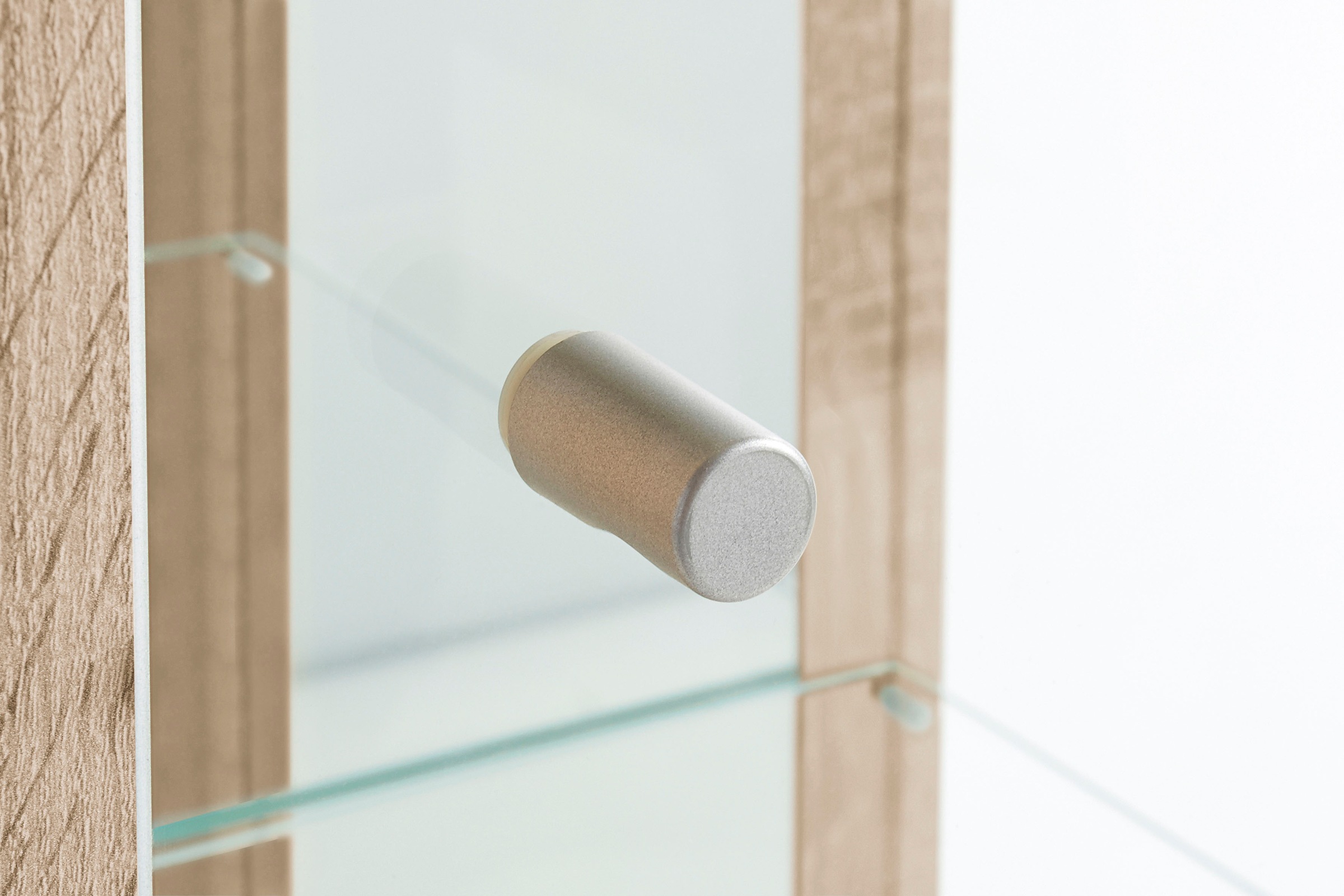 fif möbel Vitrine »OPTIMA« Standvitrine/Glasvitrine 1x Glastür,perfekt für Sammler,Sammlervitrine