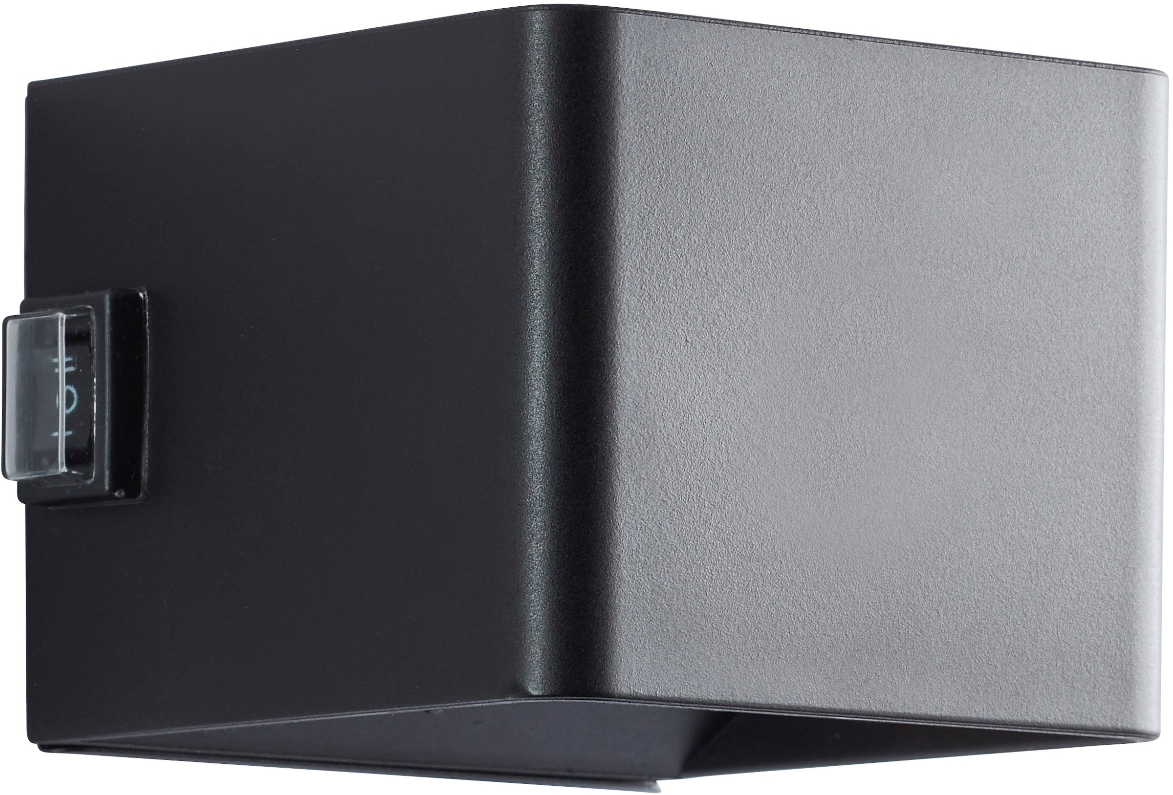 my home LED Außen-Wandleuchte »Marten - Akkuleuchte inkl. Magnetplatte« 1 Stk. Warmweiß Akku, 4 W, 300 lm, 3000 K, USB, schwarz, mobile Außenlampe, Wandlampe