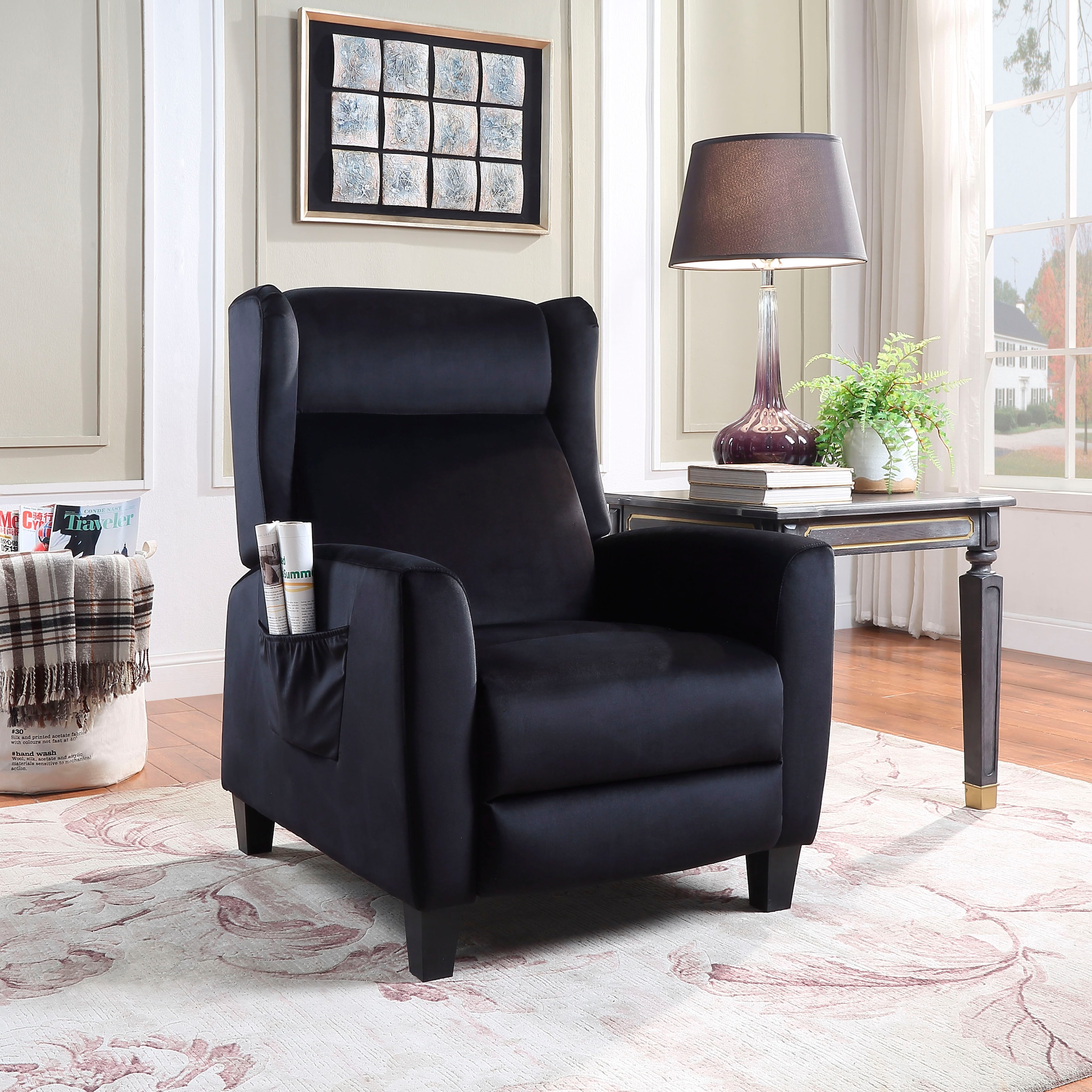 ATLANTIC home collection TV-Sessel, klassischer Ohrensessel mit  Relaxfunktion und praktischer Seitentasche bequem bestellen