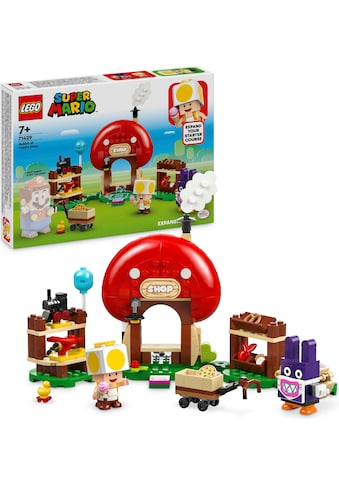 Konstruktionsspielsteine »Mopsie in Toads Laden – Erweiterungsset (71429), LEGO Super...