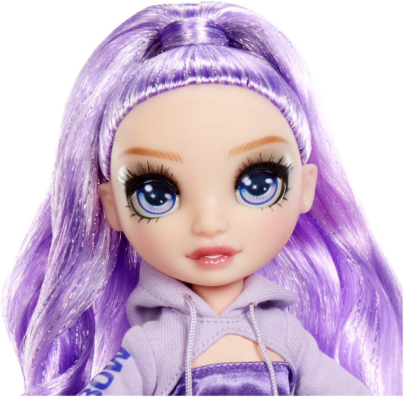 RAINBOW HIGH Anziehpuppe »Rainbow High Sparkle & Shine Fashion Dolls - VIOLA (Purple)«