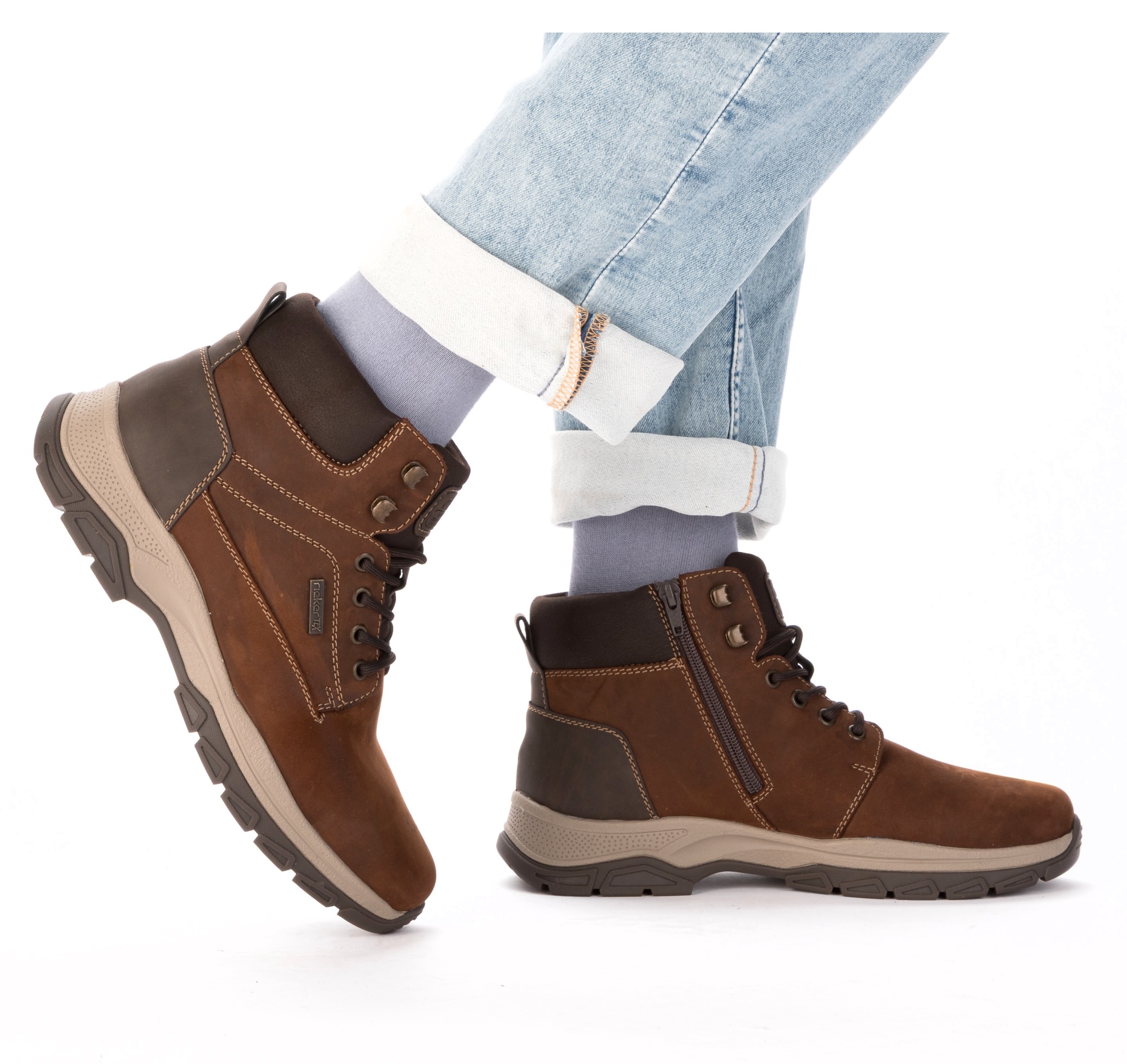 Rieker Winterboots  Schnürboots, Stiefelette, Outdoorboots mit Innenreißverschluss